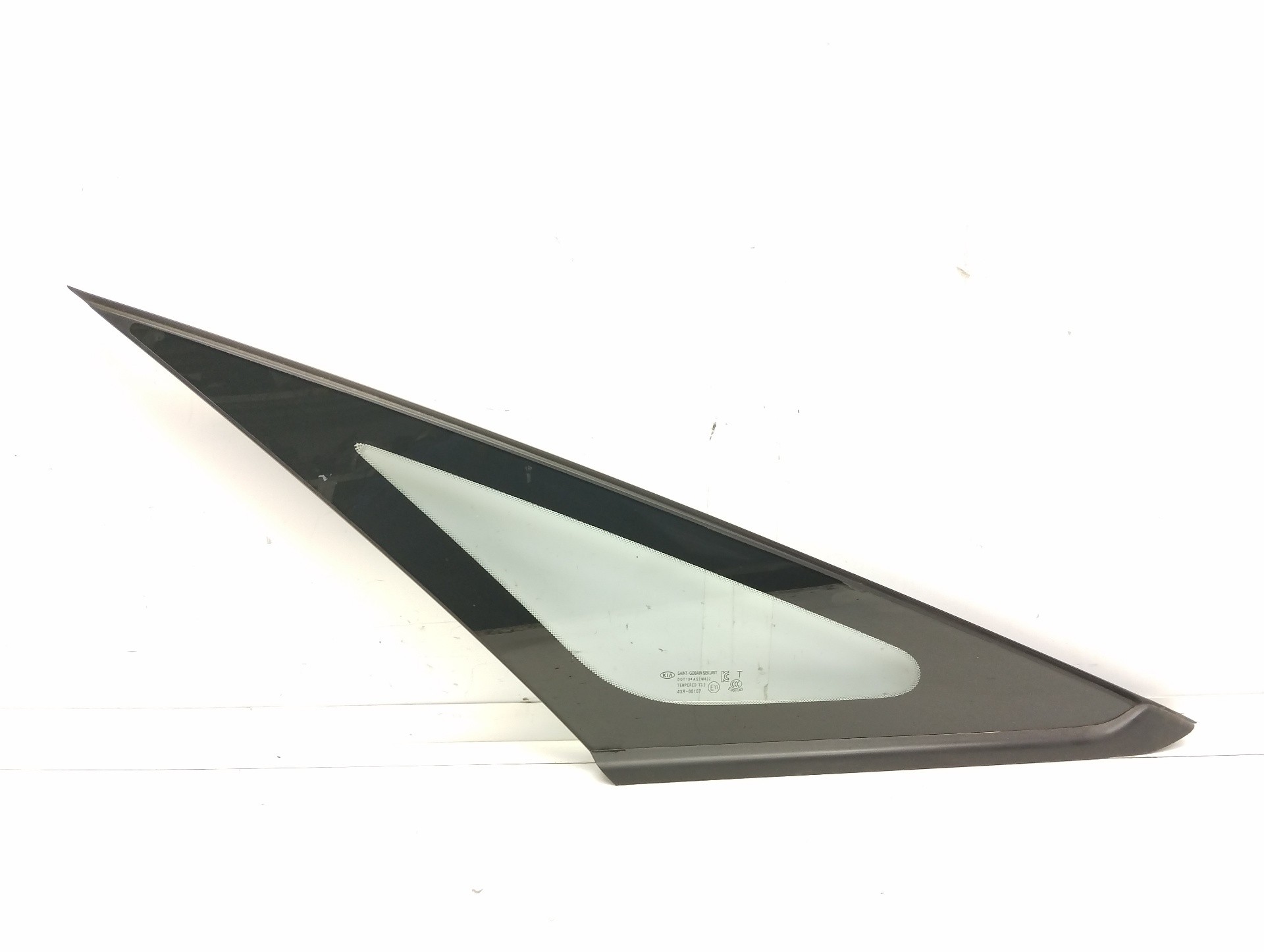 Recambio de luna custodia delantera derecha para kia carens ( ) basic referencia OEM IAM 43R00107  