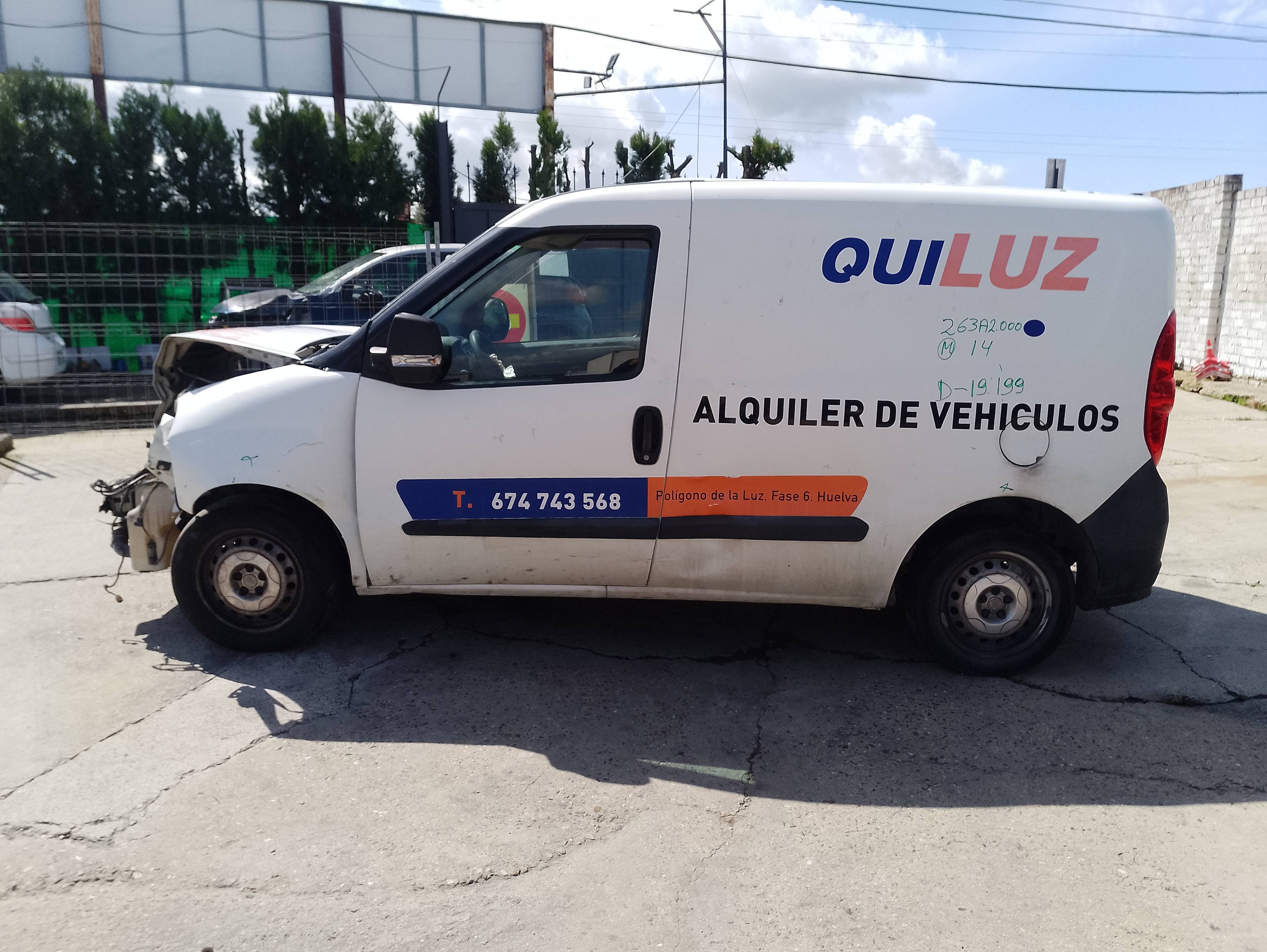 fiat doblo ii cargo (263) del año 2014