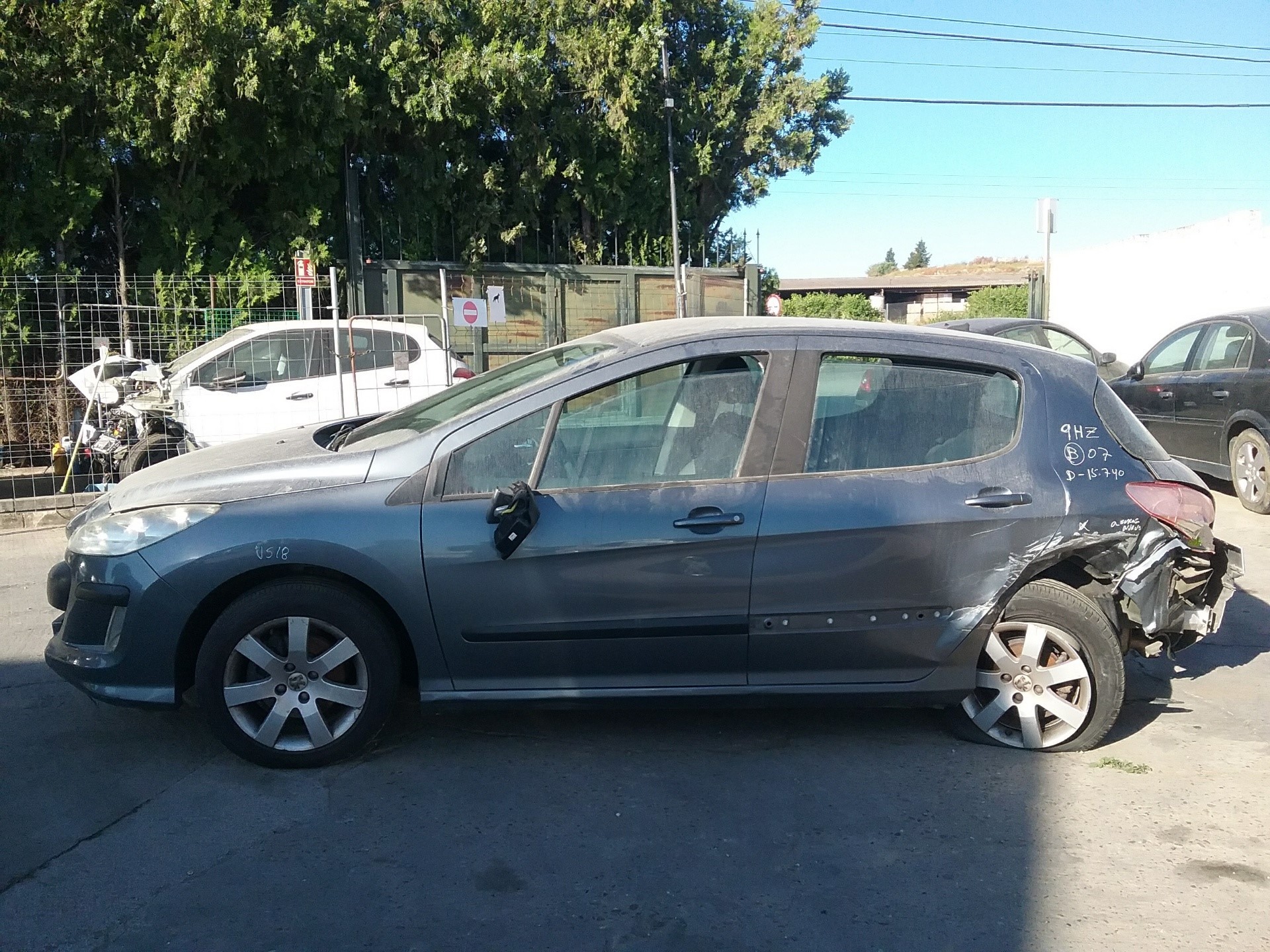 peugeot 308 del año 2007
