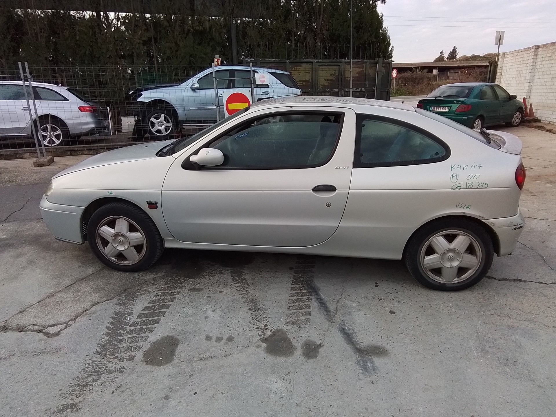 renault megane i coupe fase 2 (da..) del año 2000