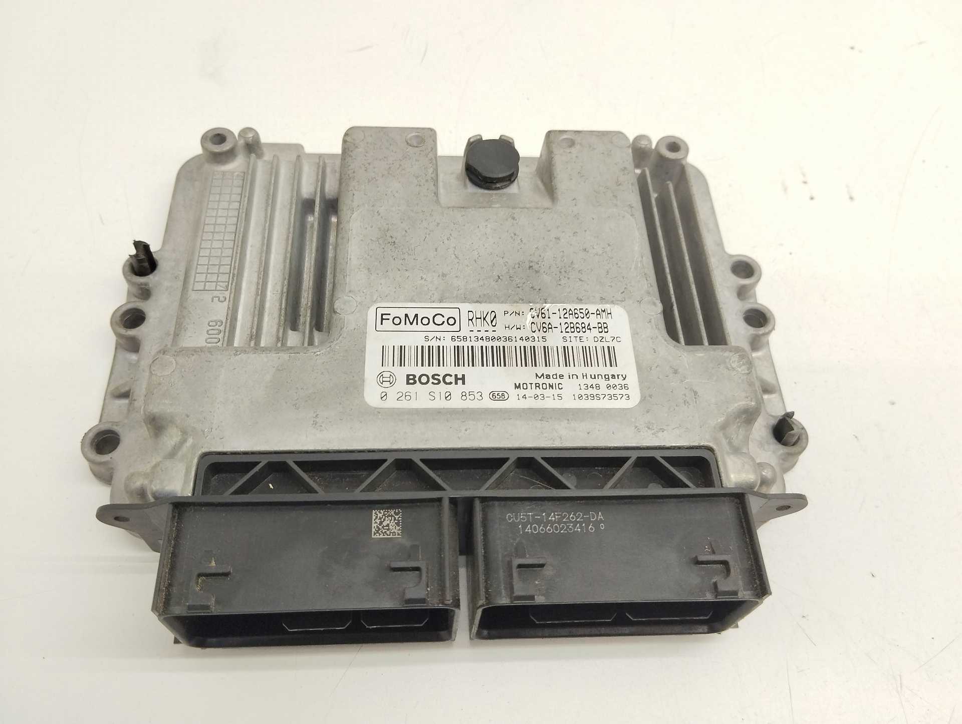Recambio de centralita motor uce para ford focus lim. (cb8) edition referencia OEM IAM CV6A12A650AMH 0261S10853 BOSCH