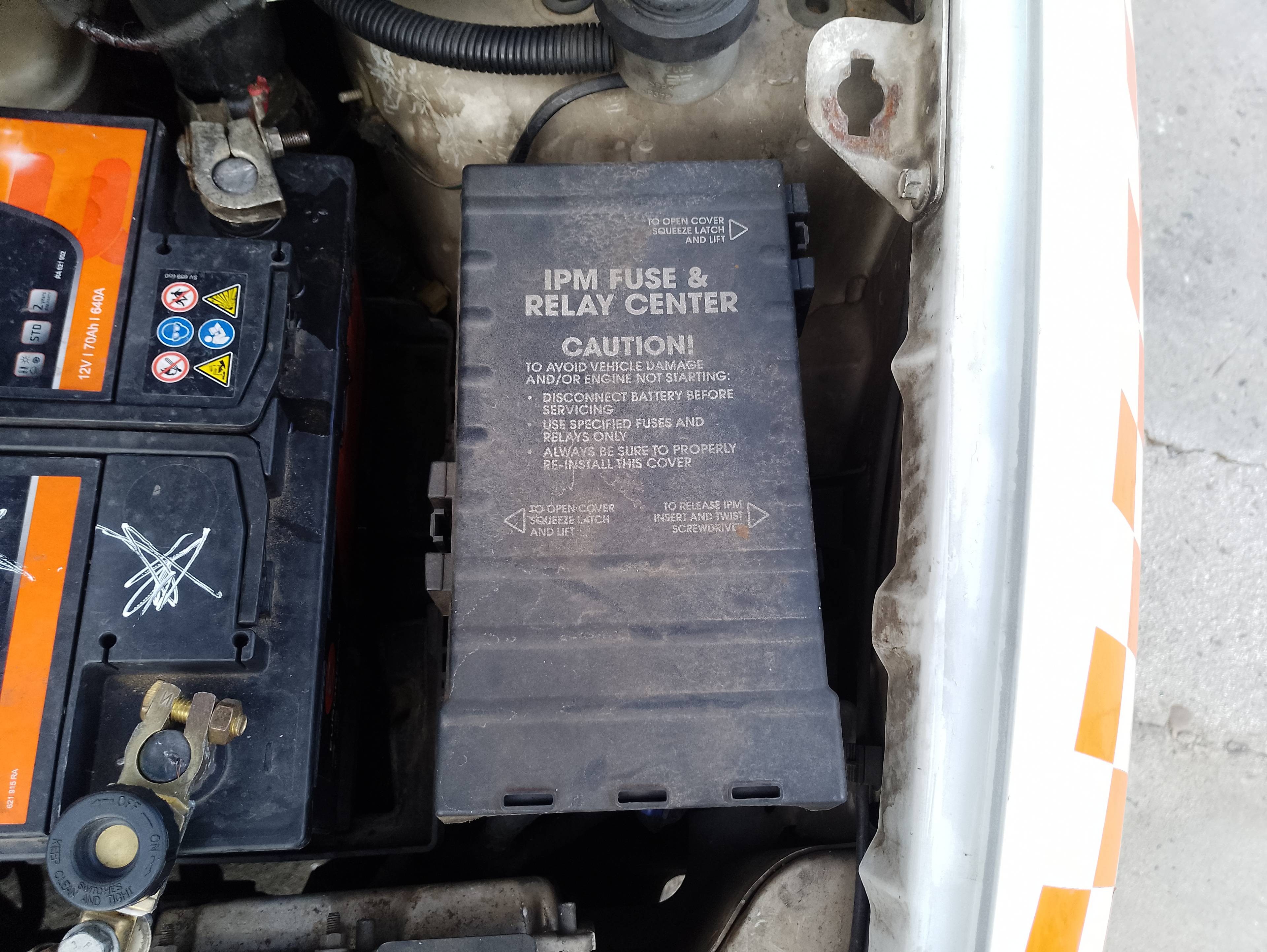 Recambio de caja reles / fusibles para chrysler voyager (rg) referencia OEM IAM   