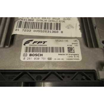 Recambio de centralita motor uce para alfa romeo giulietta (191) distinctive referencia OEM IAM  0281030791 