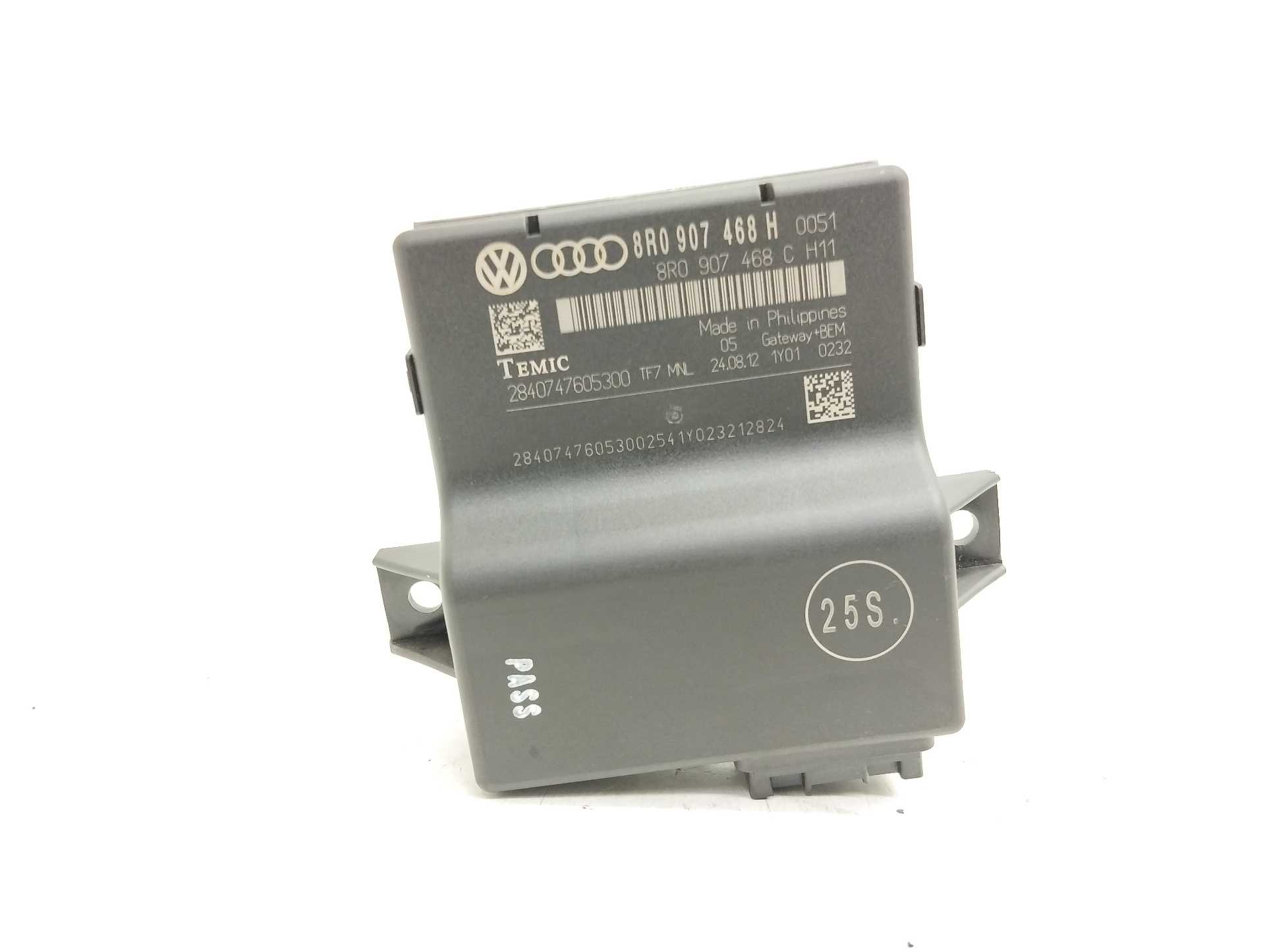 Recambio de modulo electronico para audi a5 coupe (8t) 3.0 v6 24v tdi referencia OEM IAM 8R0907468H  