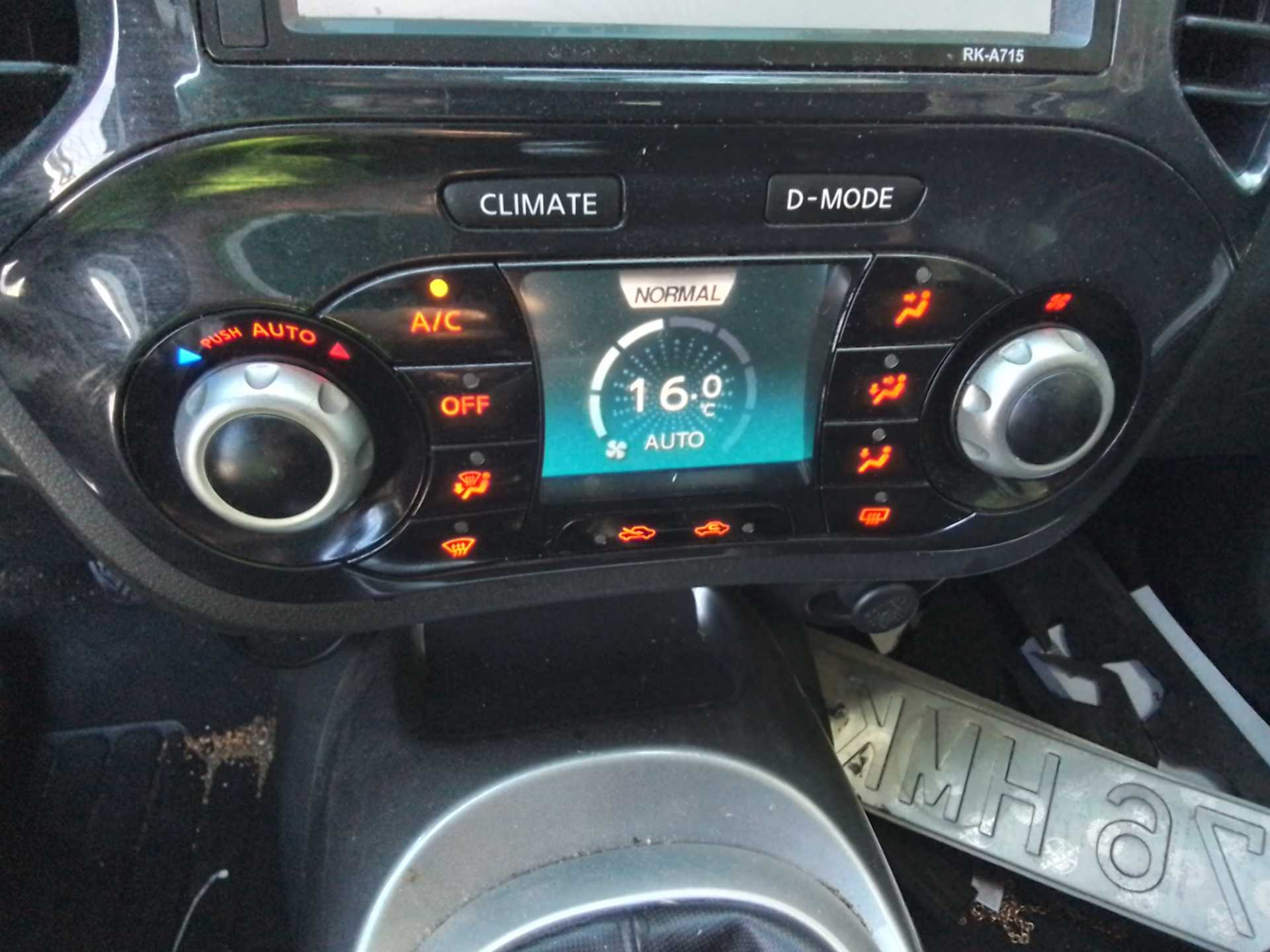 Recambio de mando climatizador para nissan juke (f15) acenta referencia OEM IAM   