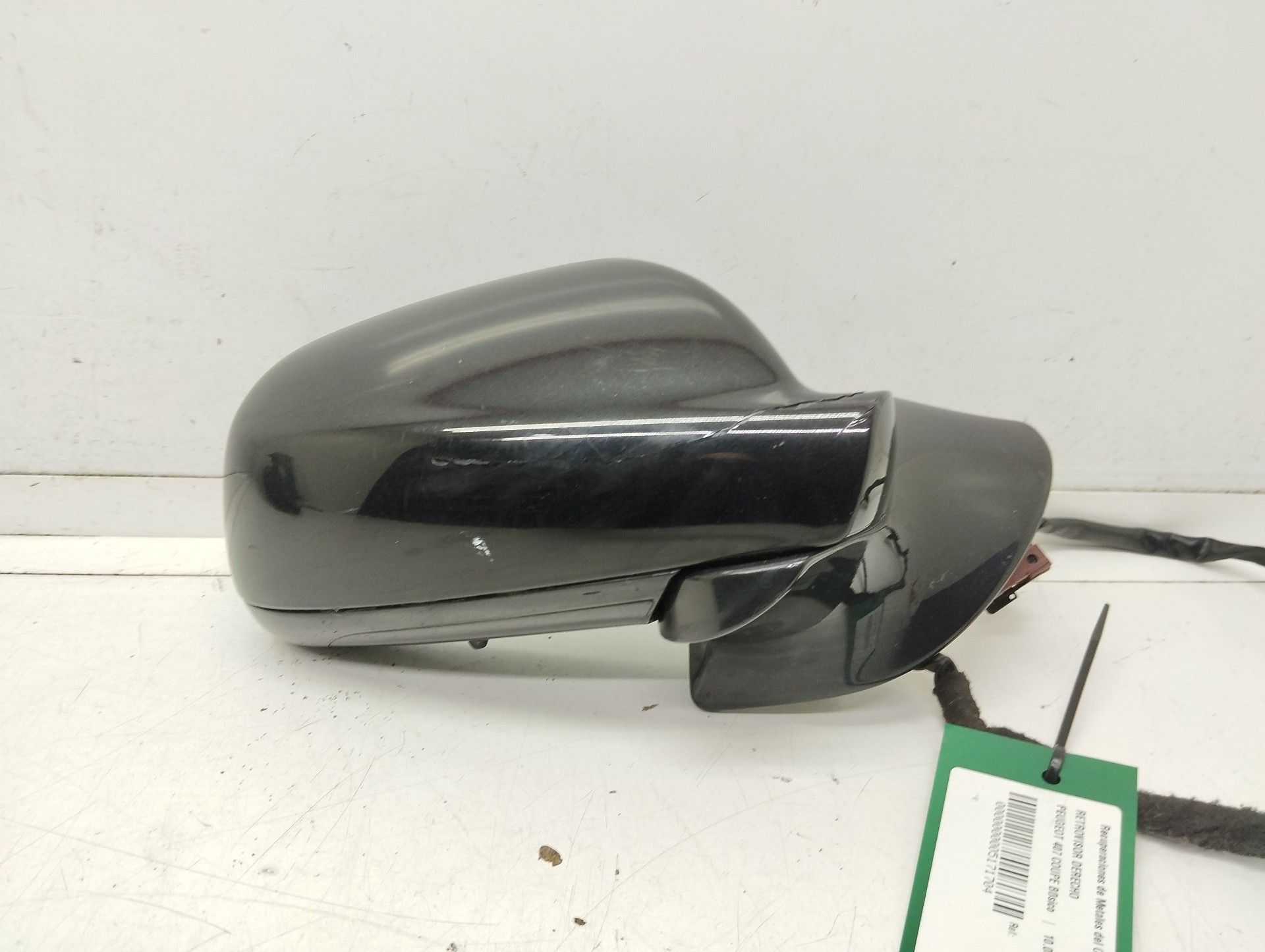 Recambio de retrovisor derecho para peugeot 407 coupe básico referencia OEM IAM 96527258XL  