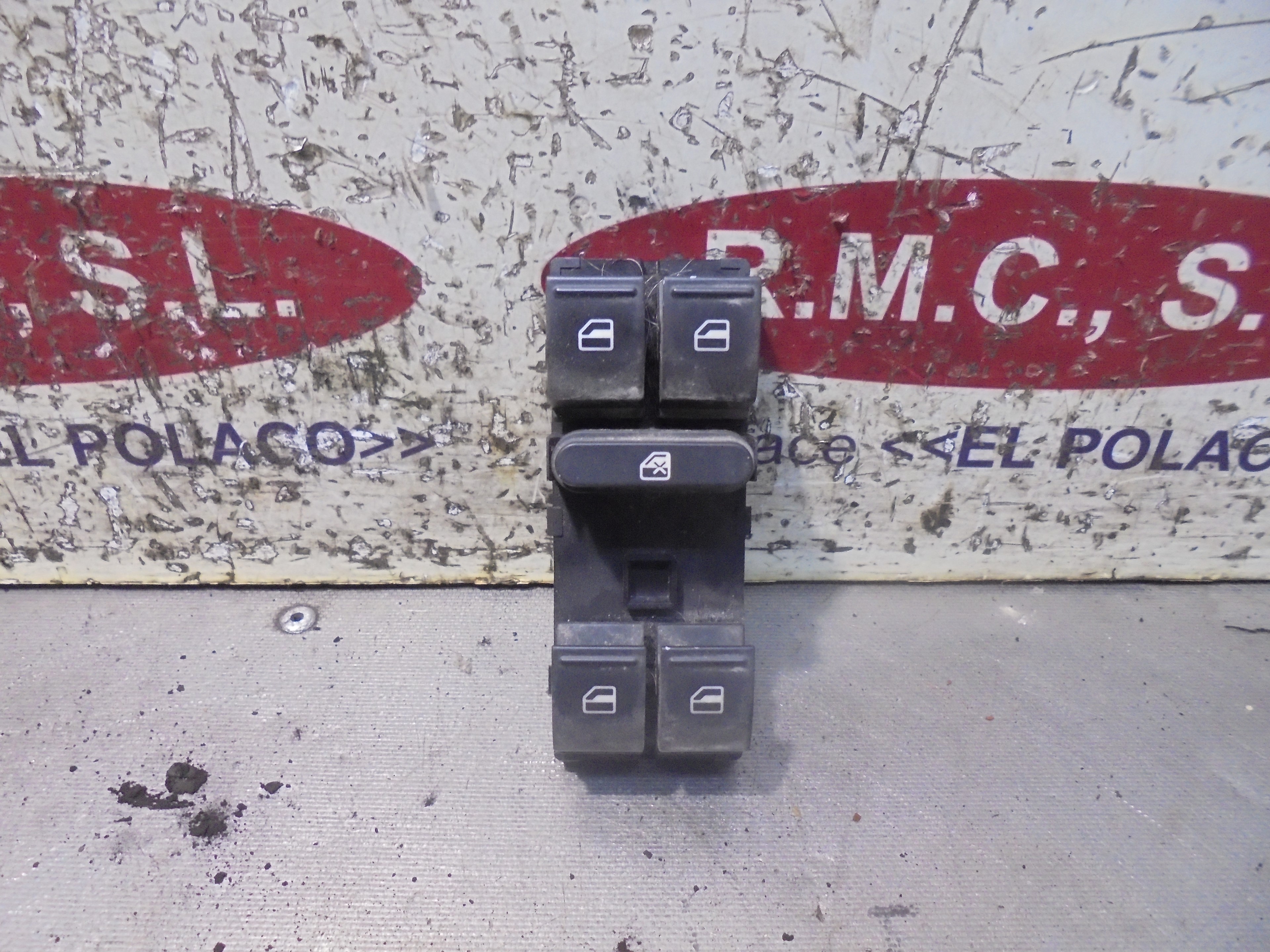 Recambio de mando elevalunas delantero izquierdo para volkswagen passat berlina (3c2) 2.0 tdi referencia OEM IAM 1K4959857 5-P 