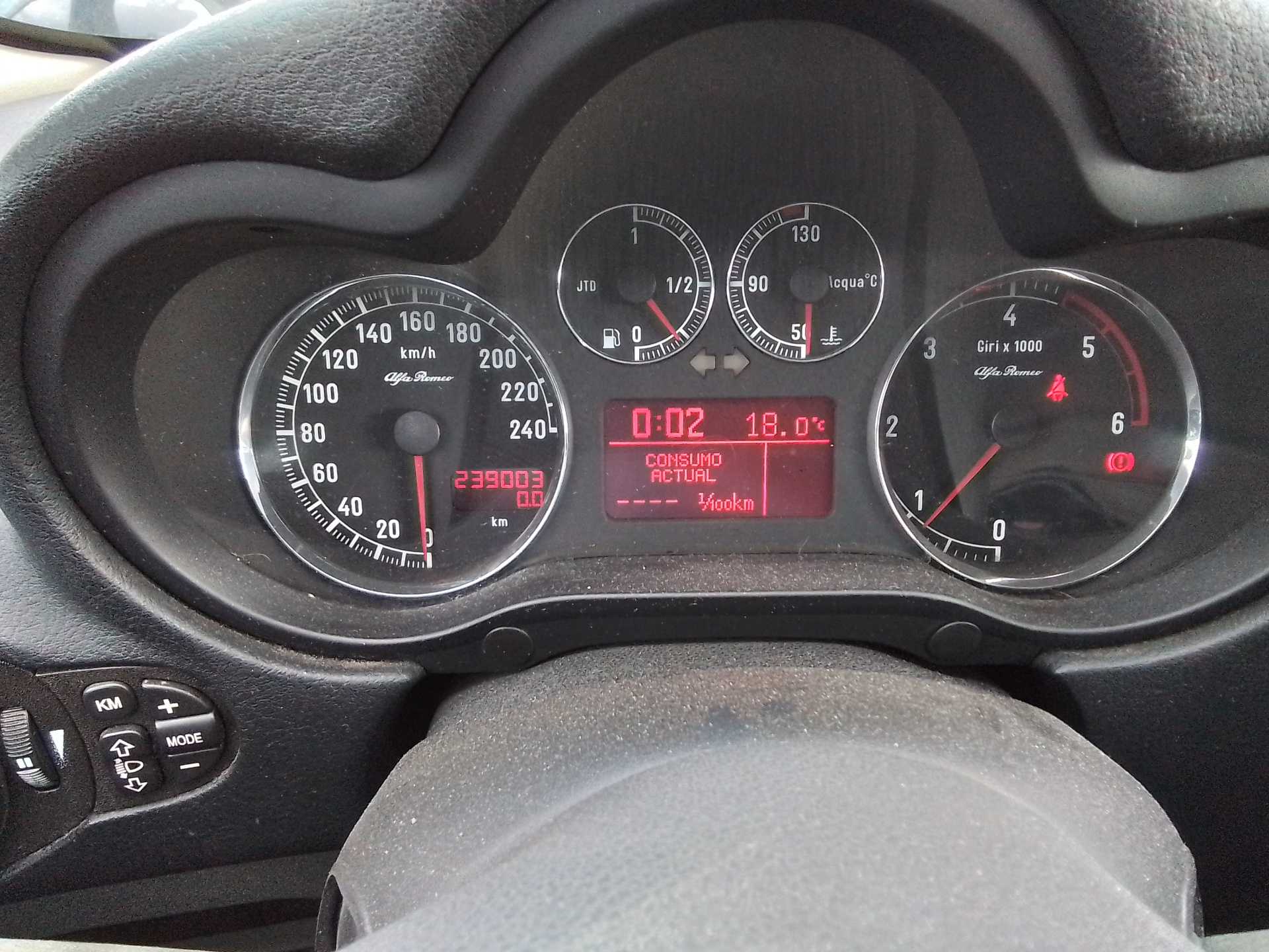 Recambio de cuadro instrumentos para alfa romeo 147 (190) 1.9 jtd cat referencia OEM IAM   