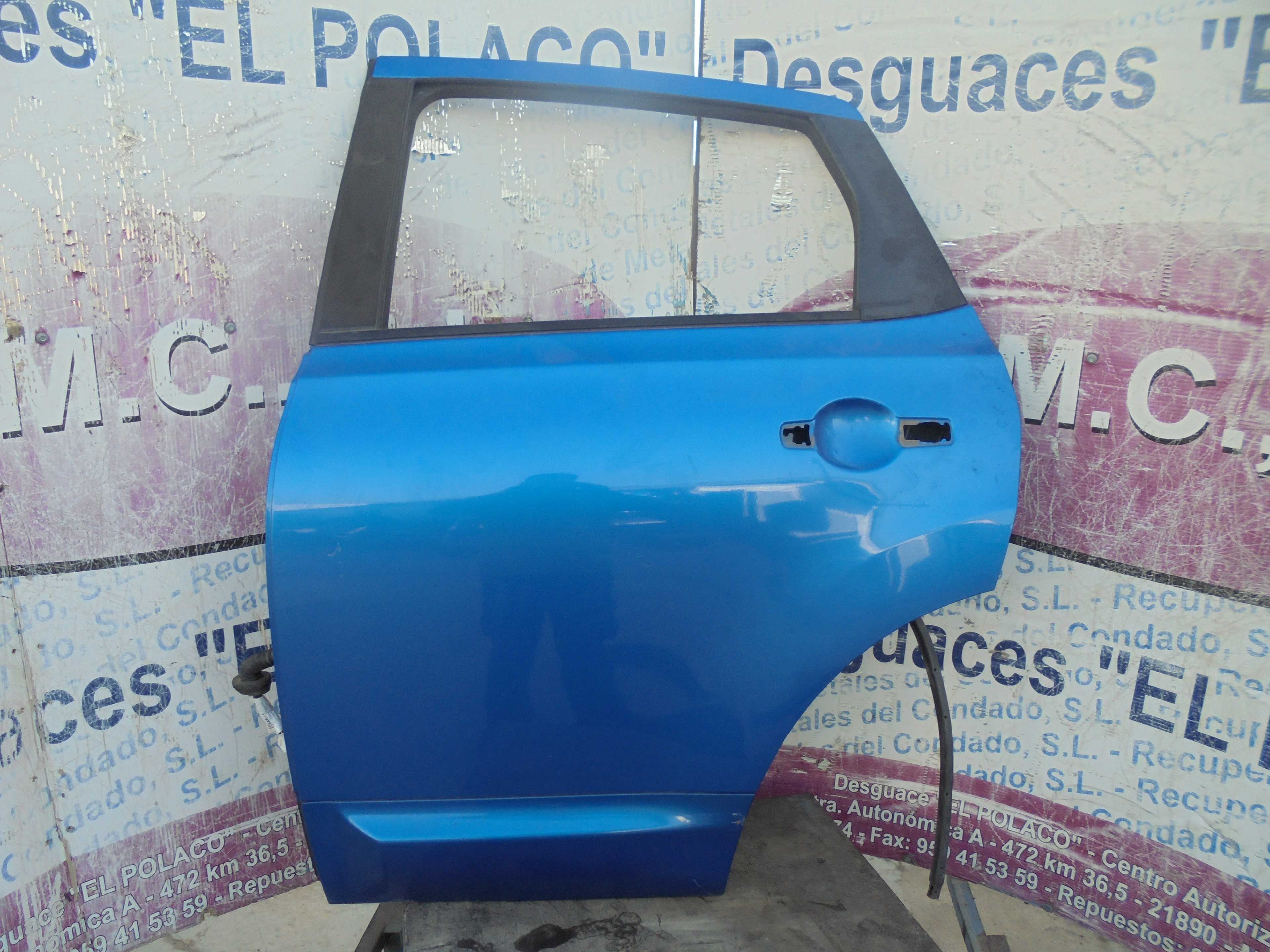 Recambio de puerta trasera izquierda para nissan qashqai (j10) acenta referencia OEM IAM   