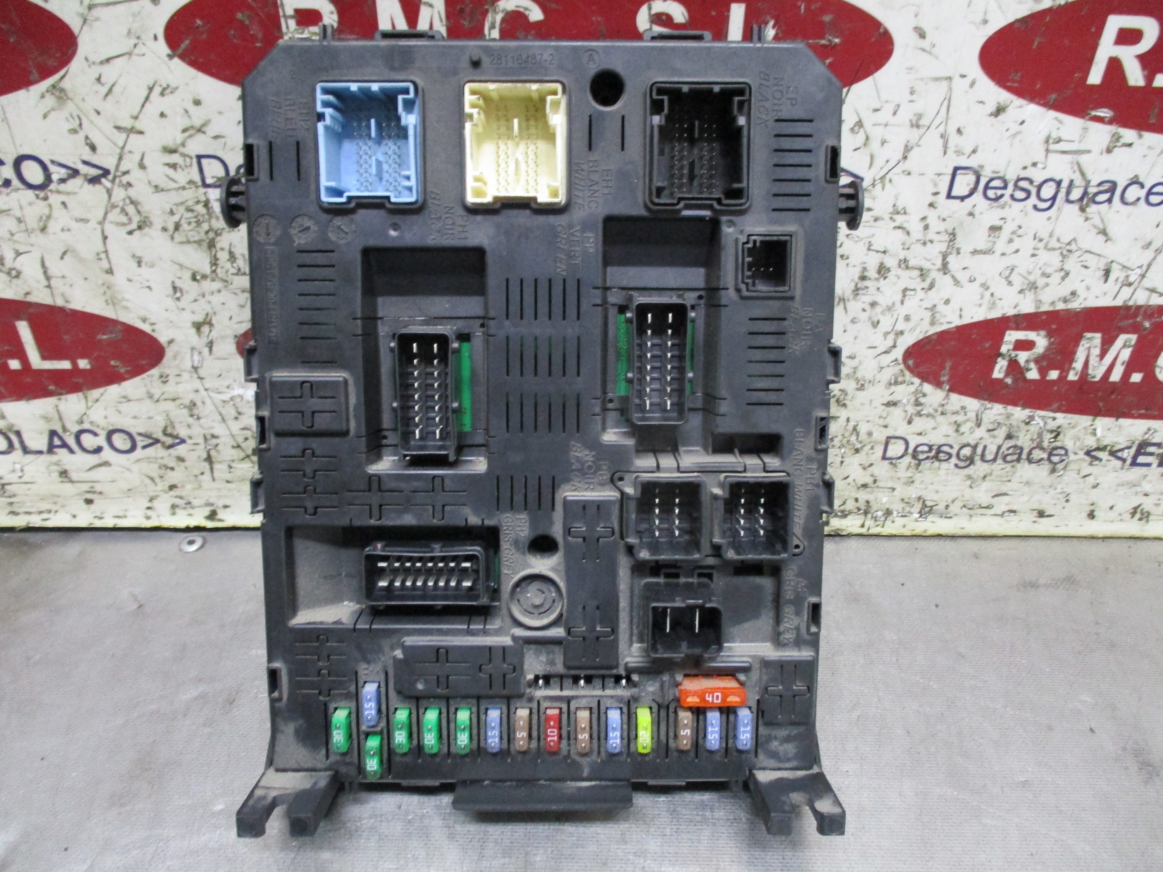 Recambio de centralita bsi para peugeot 407 2.0 16v hdi cat (rhr / dw10bted4) referencia OEM IAM   