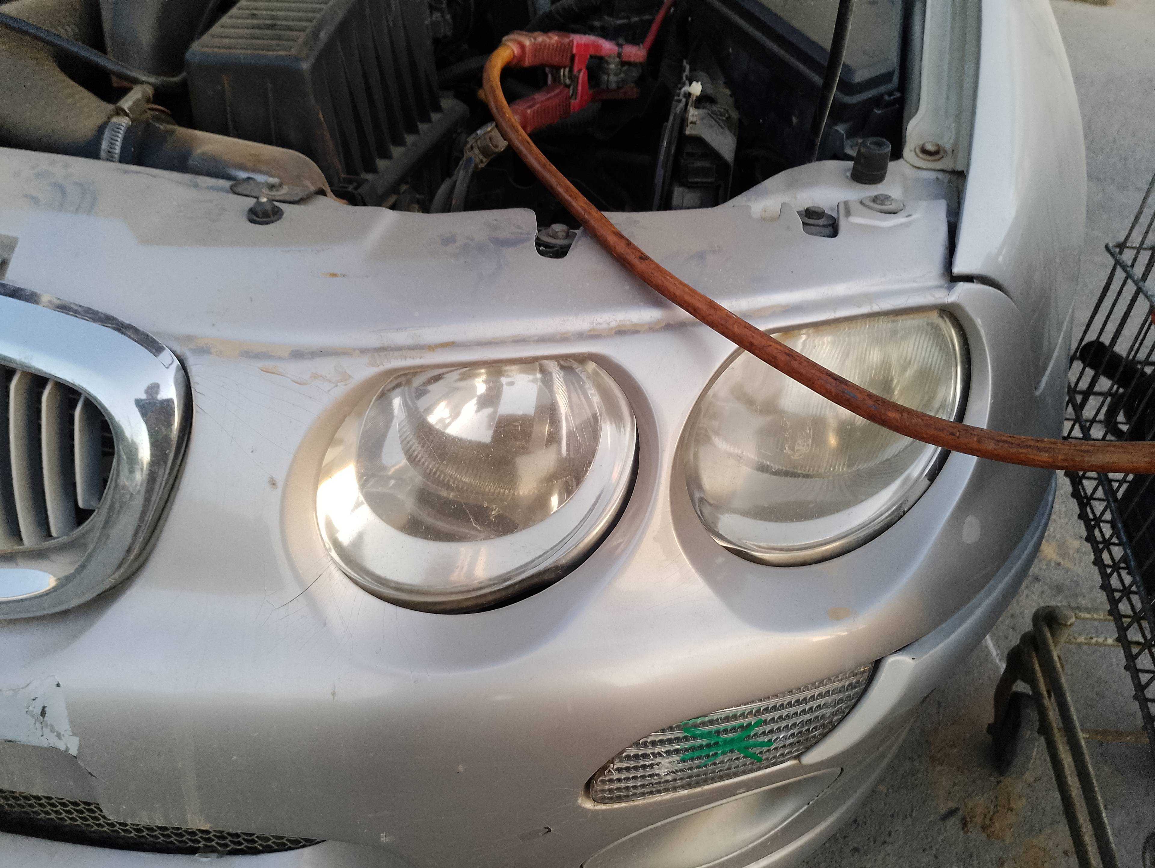 Recambio de faro izquierdo para mg serie 25 (rf) referencia OEM IAM   