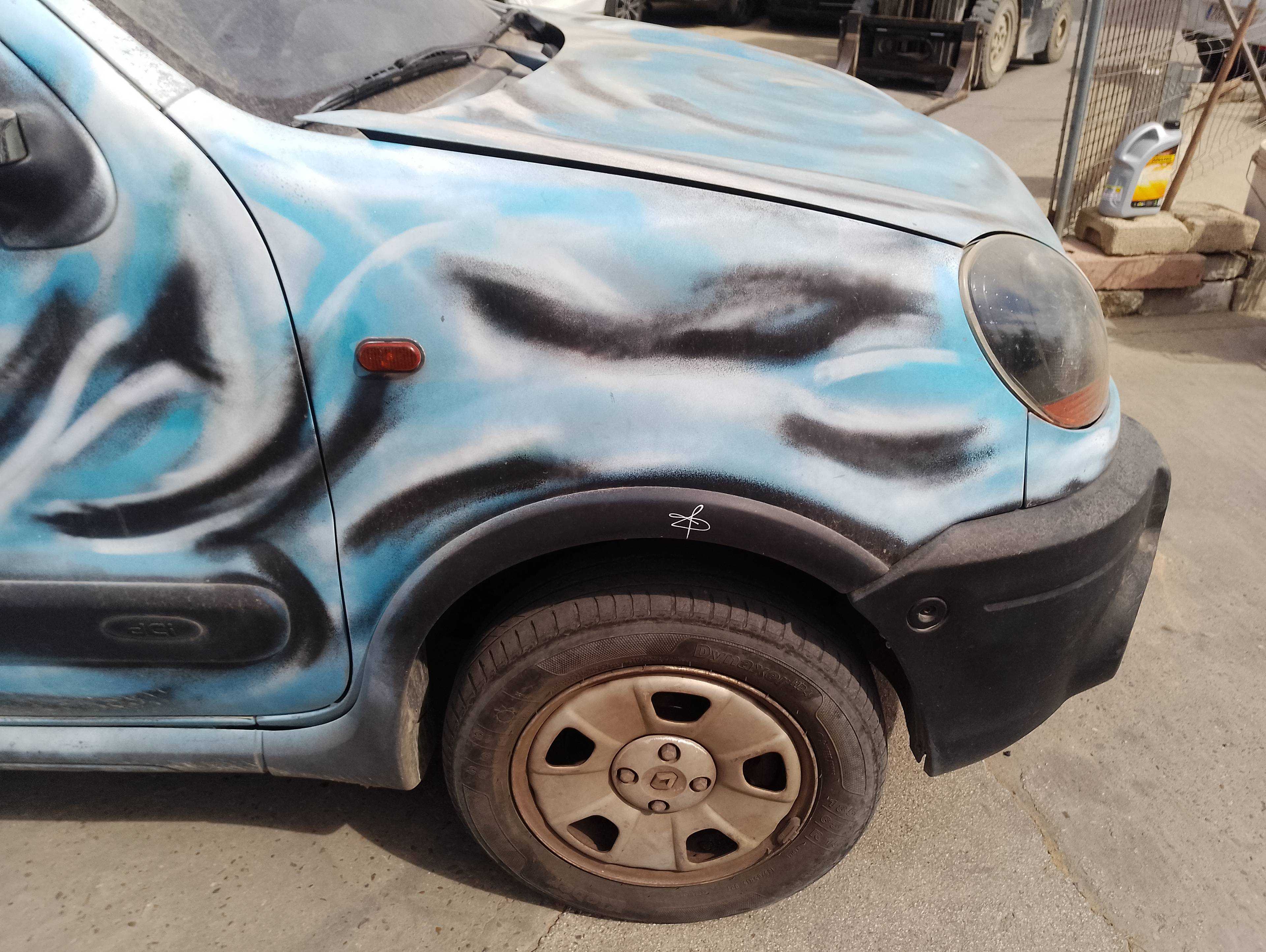 Recambio de aleta delantera derecha para renault kangoo (f/kc0) authentique 4x4 referencia OEM IAM   