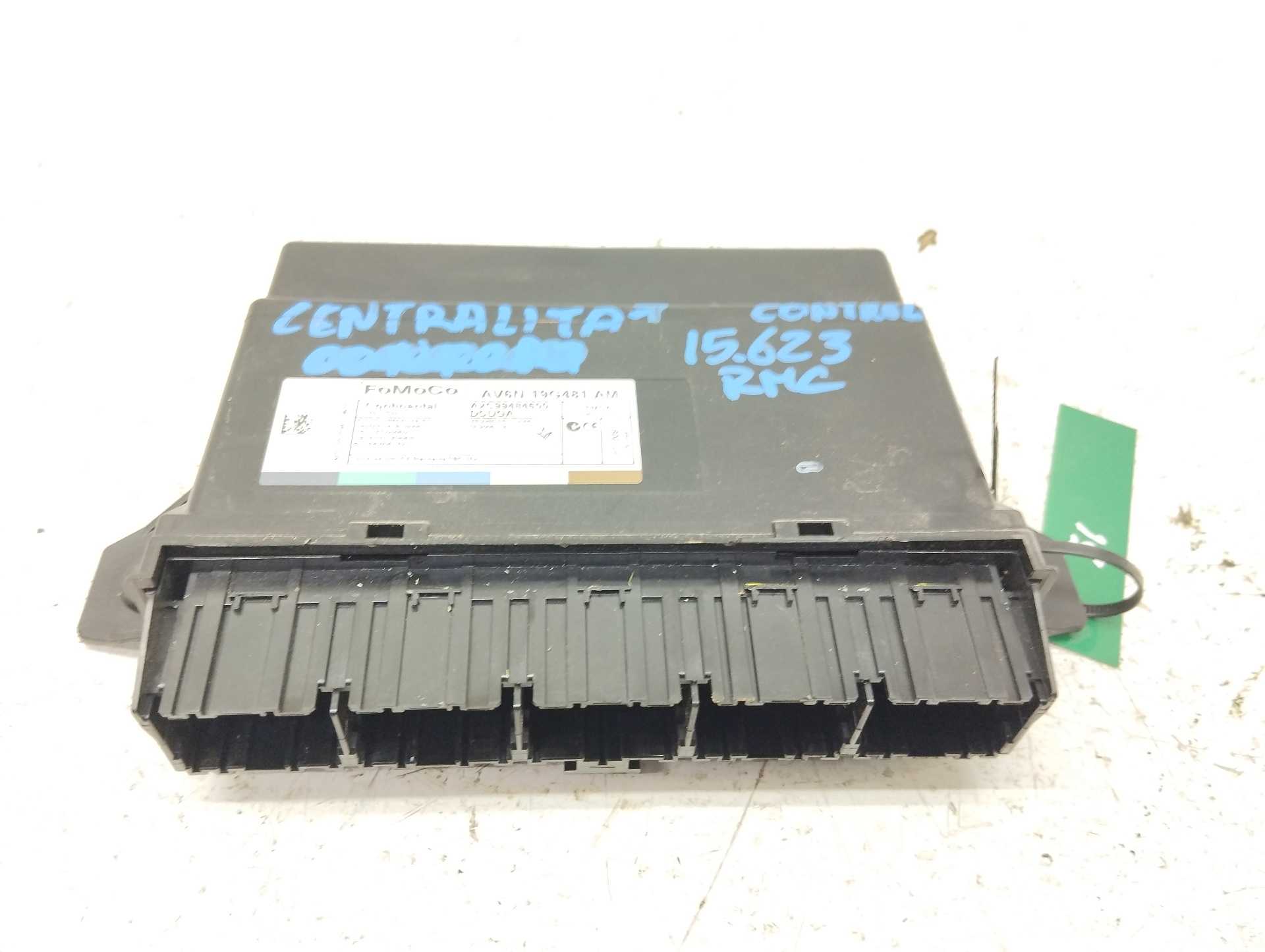 Recambio de centralita check control para ford kuga (cbs) st-line 2wd referencia OEM IAM AV6N19G481AM A2C99484600 