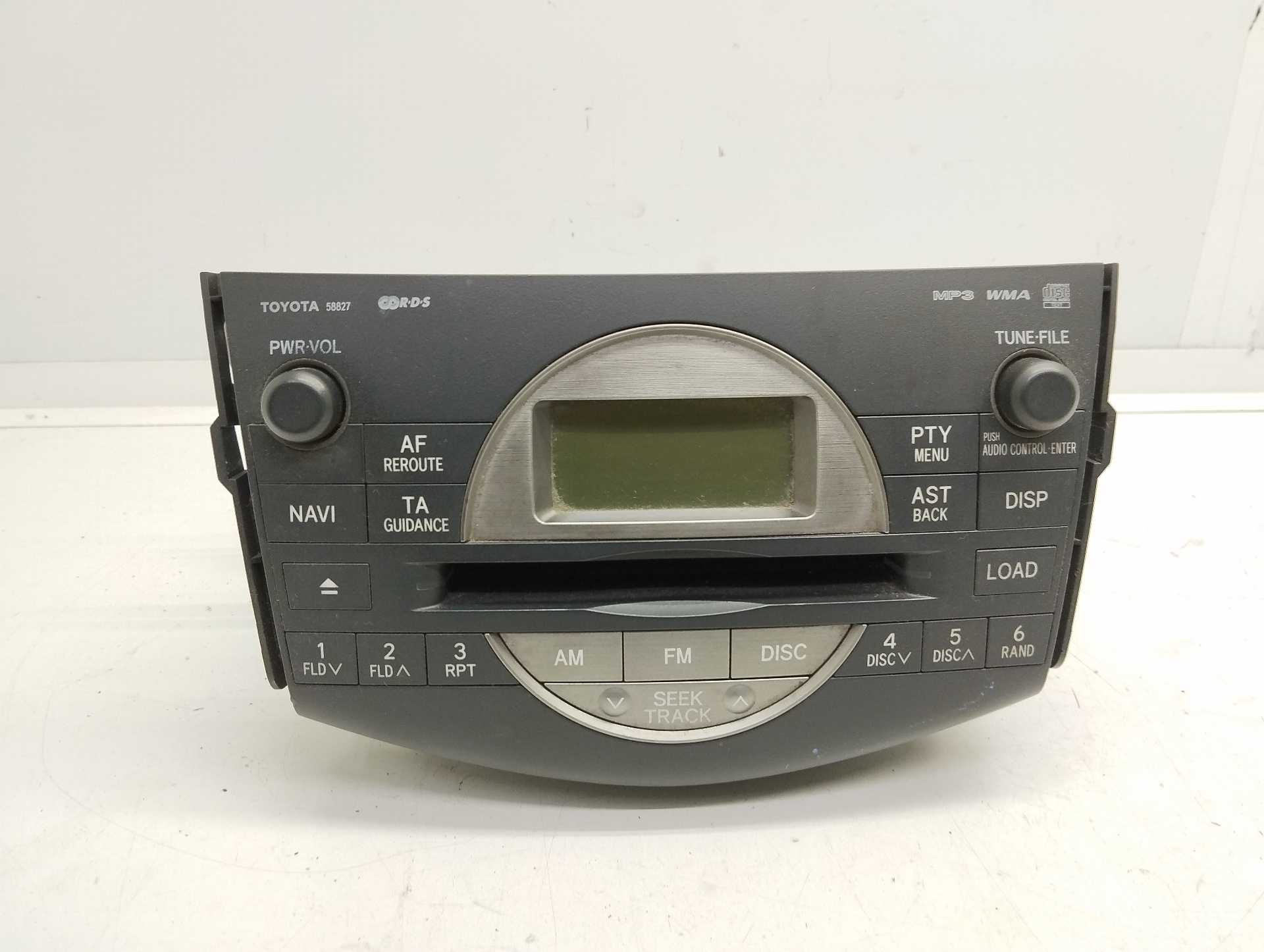 Recambio de sistema audio / radio cd para toyota rav 4 (a3) executive referencia OEM IAM 8612042220  