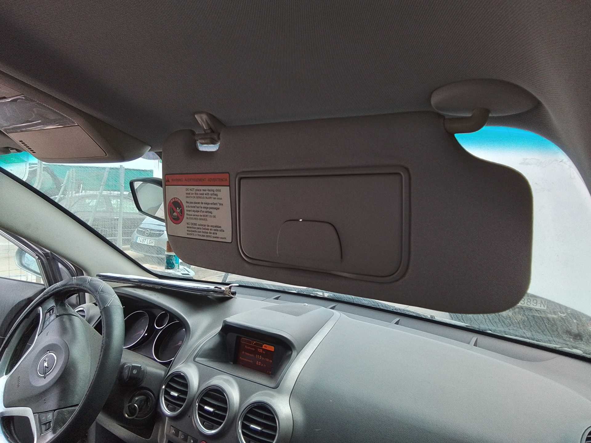 Recambio de parasol derecho para opel antara 2.0 cdti cat (z 20 dmh / llw) referencia OEM IAM   