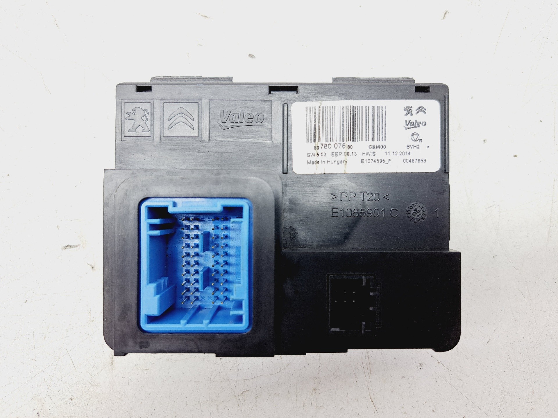 Recambio de modulo electronico para citroën c4 cactus feel referencia OEM IAM 9678007680  