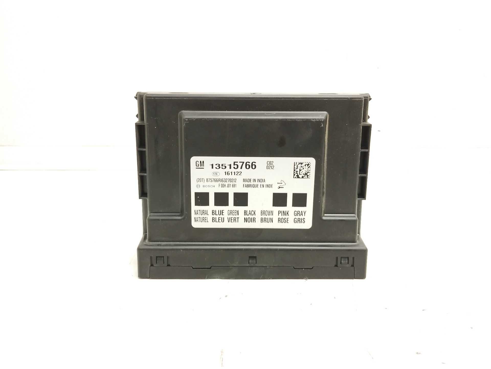 Recambio de centralita bsi para opel insignia berlina selective referencia OEM IAM 13515766 F00HJ01691 BOSCH