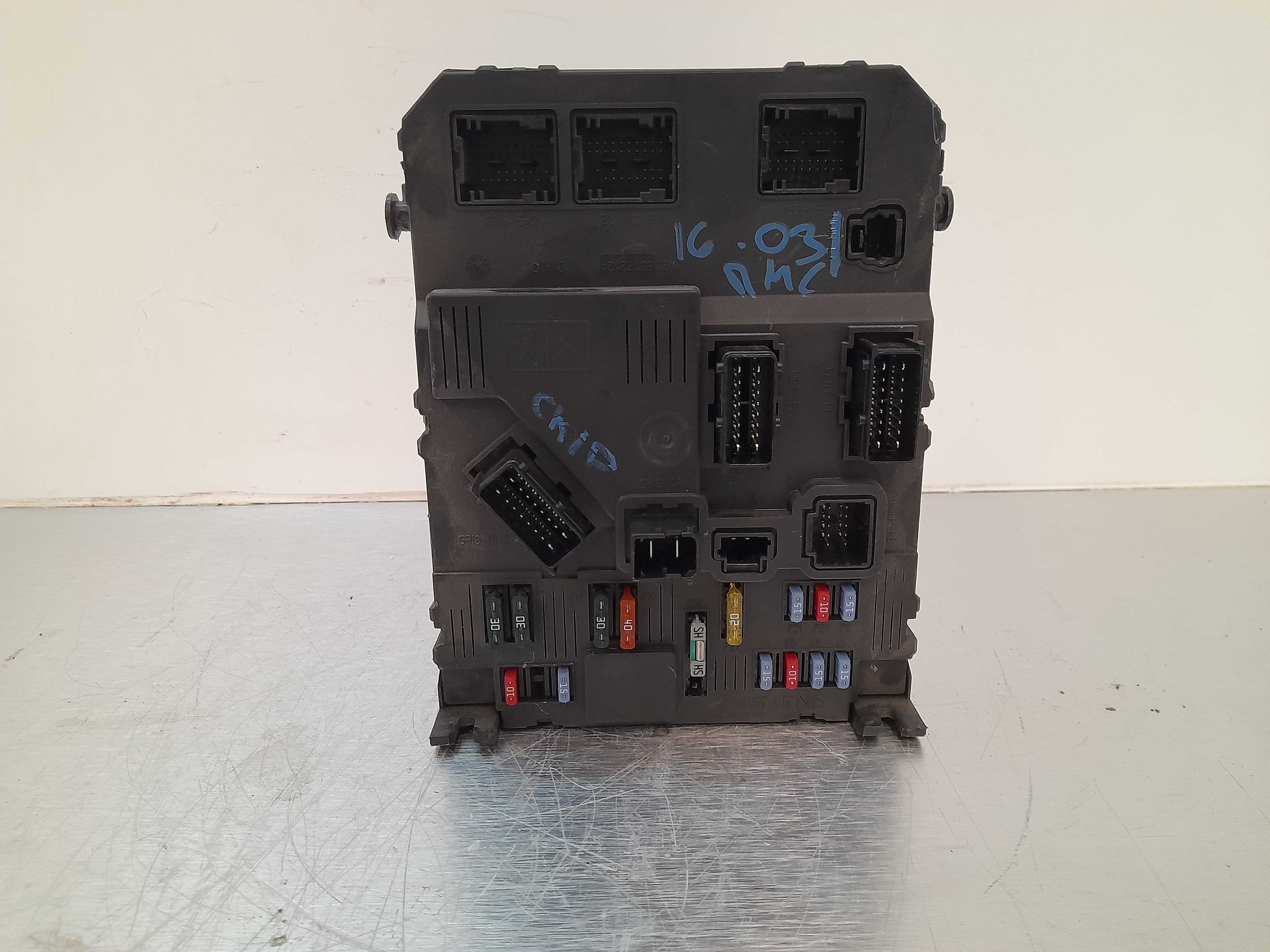 Recambio de centralita bsi para citroën xsara picasso 1.6 hdi 90 lx plus referencia OEM IAM 9657999780  