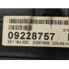 Recambio de cuadro instrumentos para opel zafira a blue line referencia OEM IAM 09228757  
