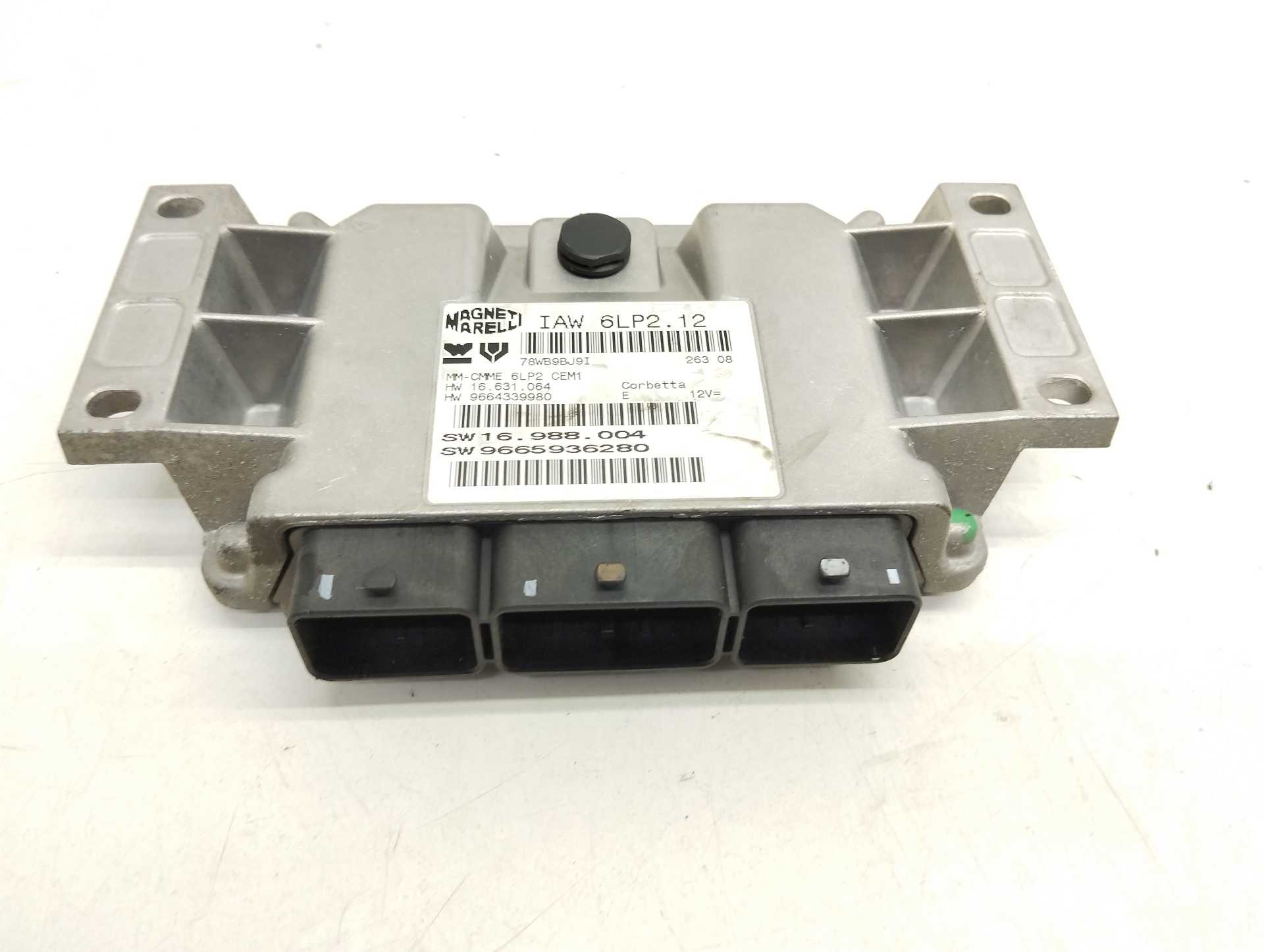 Recambio de centralita motor uce para citroën c4 berlina lx referencia OEM IAM SW9665936280  