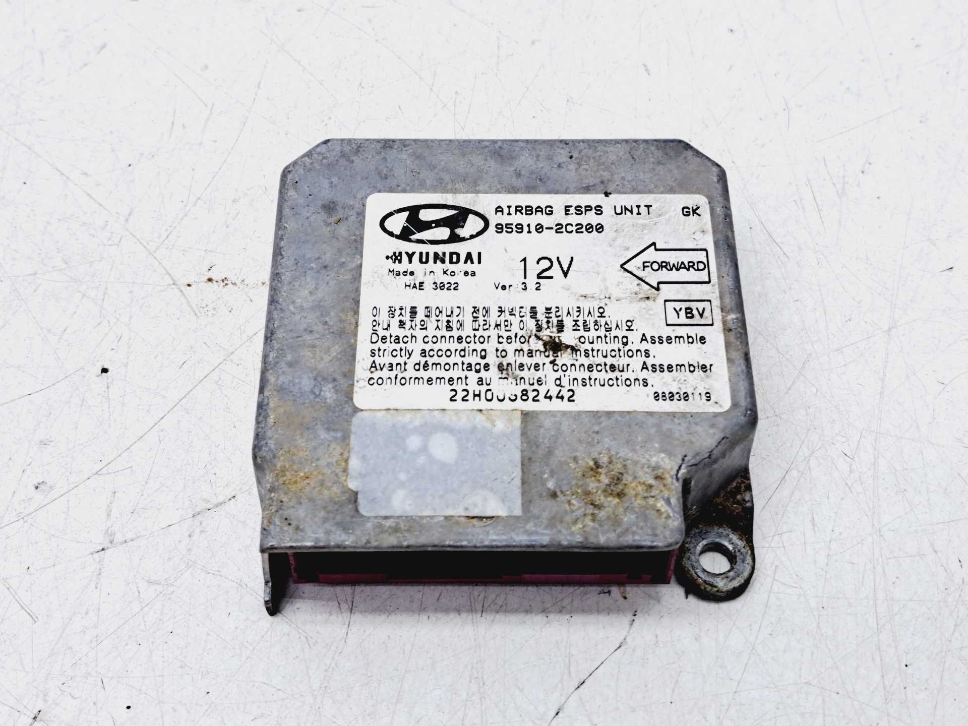 Recambio de centralita airbag para hyundai coupe (gk) 2.7 fx full referencia OEM IAM 959102C200  