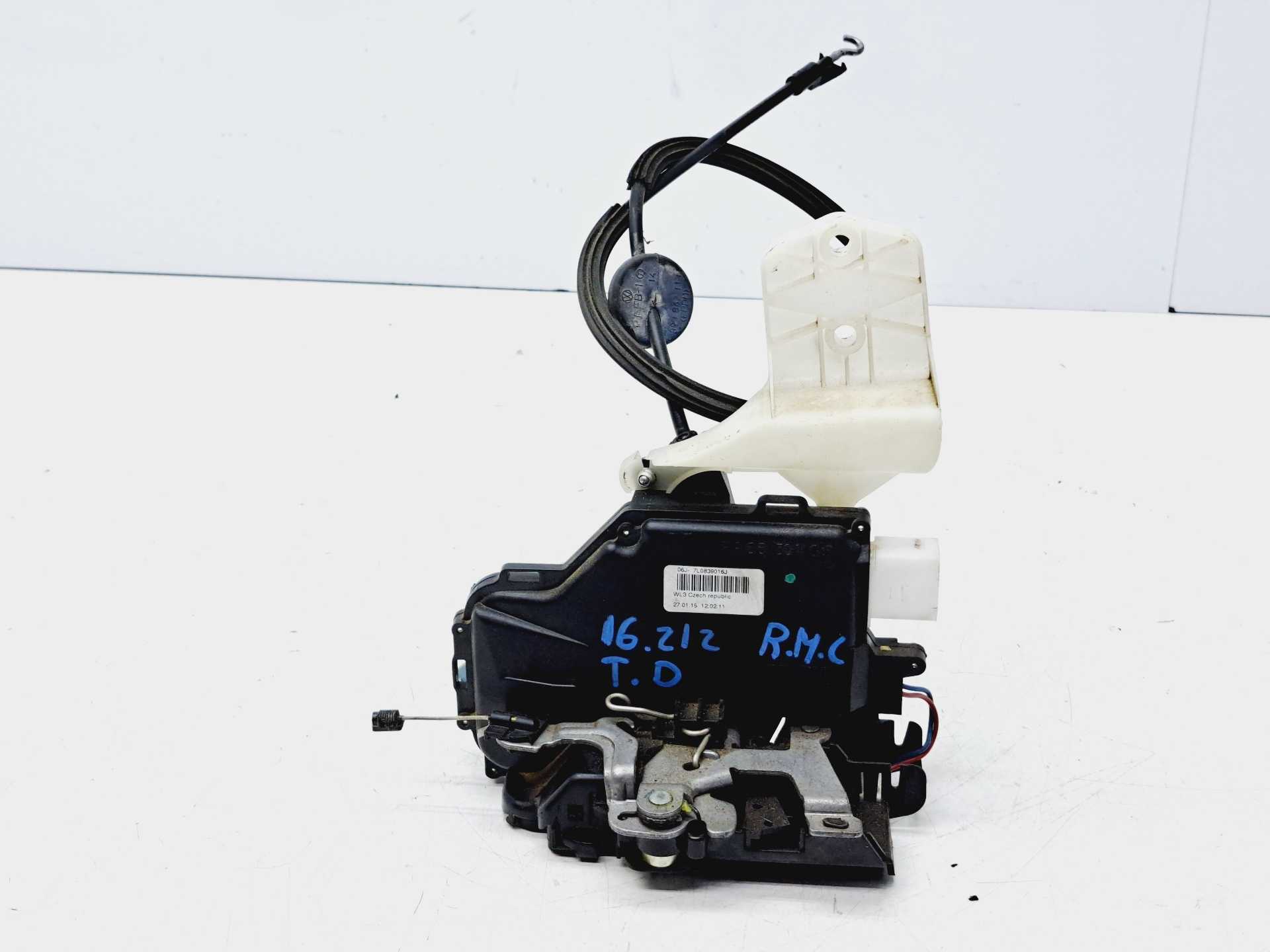 Recambio de cerradura puerta trasera derecha para volkswagen touran (1t3) 1.6 tdi dpf referencia OEM IAM 7L0839016J  