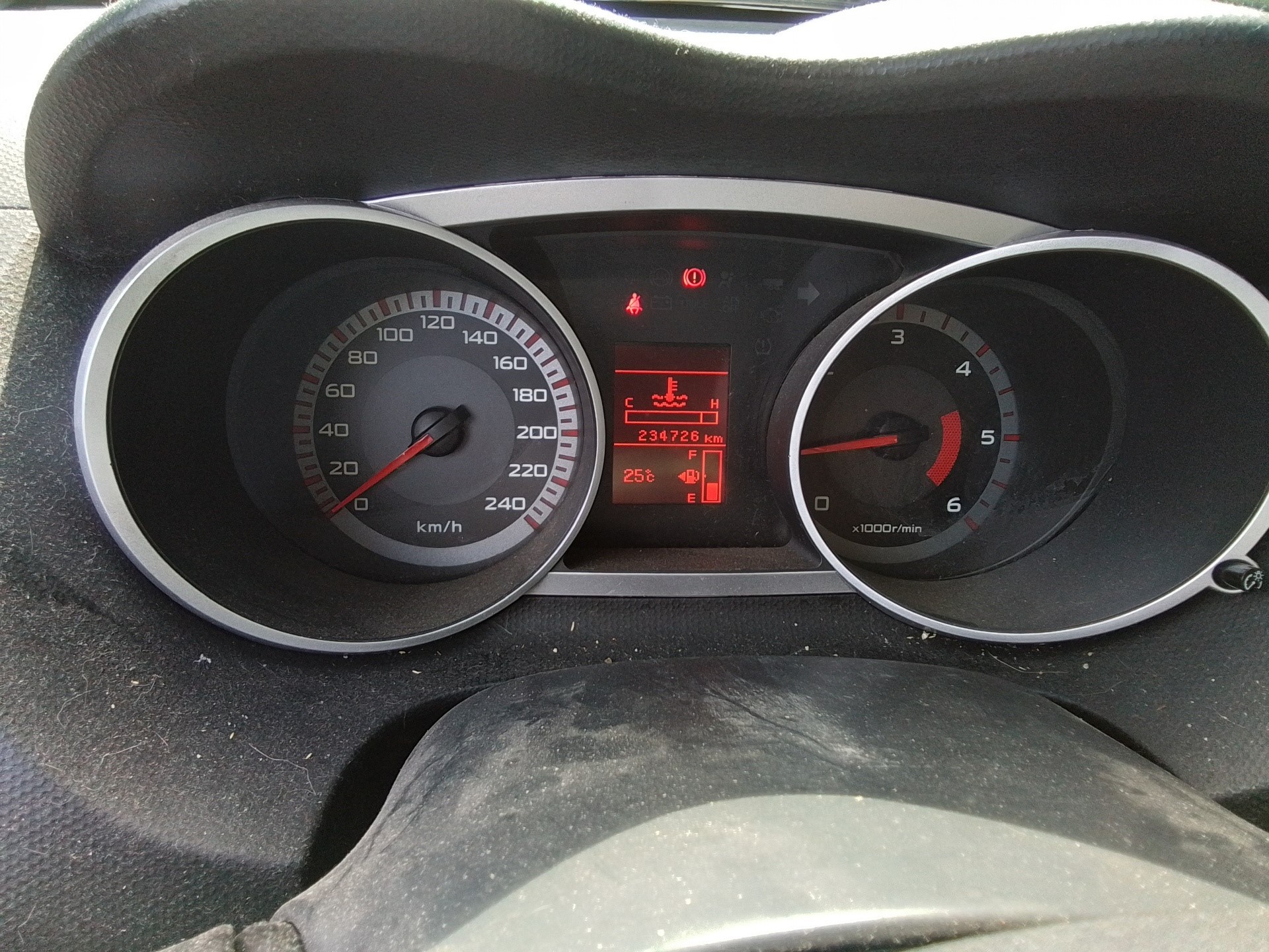 Recambio de cuadro instrumentos para mitsubishi outlander (cw0) 2.2 di-d cat referencia OEM IAM   