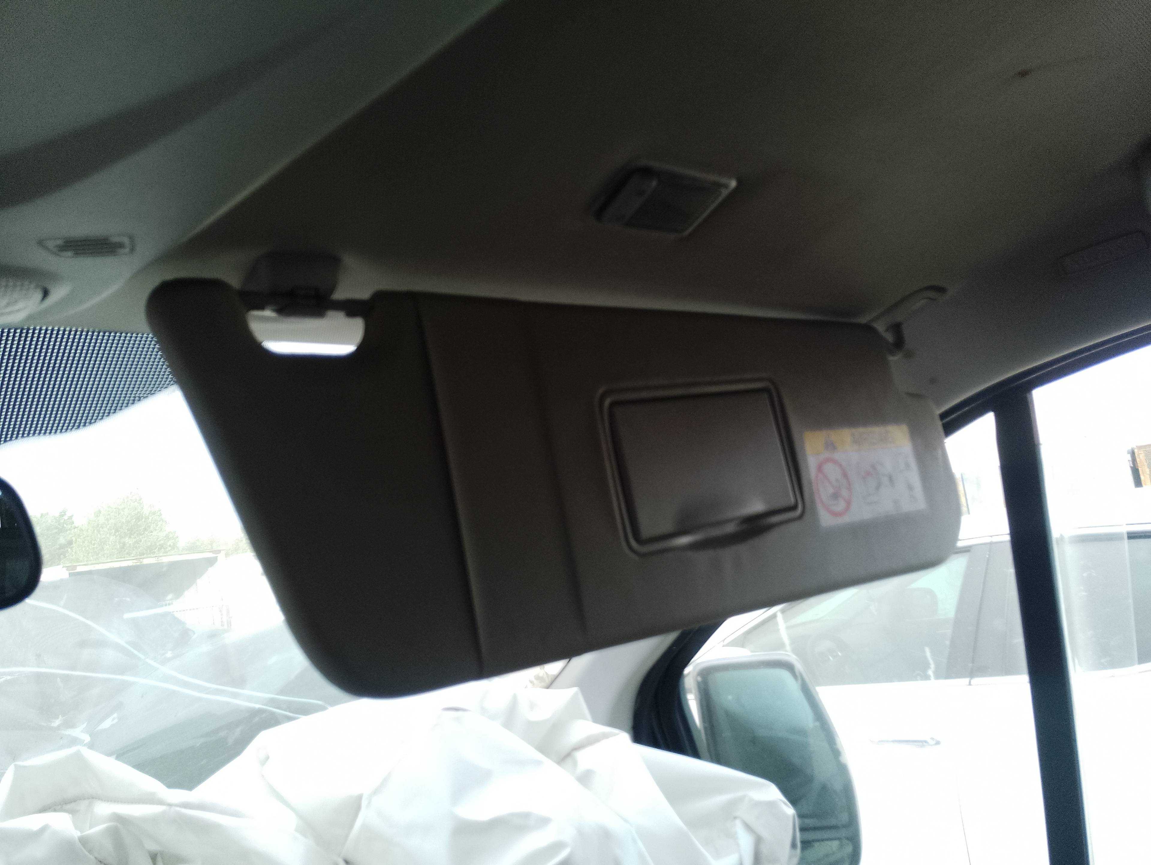 Recambio de parasol derecho para ford transit custom kombi 300 l1 tourneo sport referencia OEM IAM 1864031  