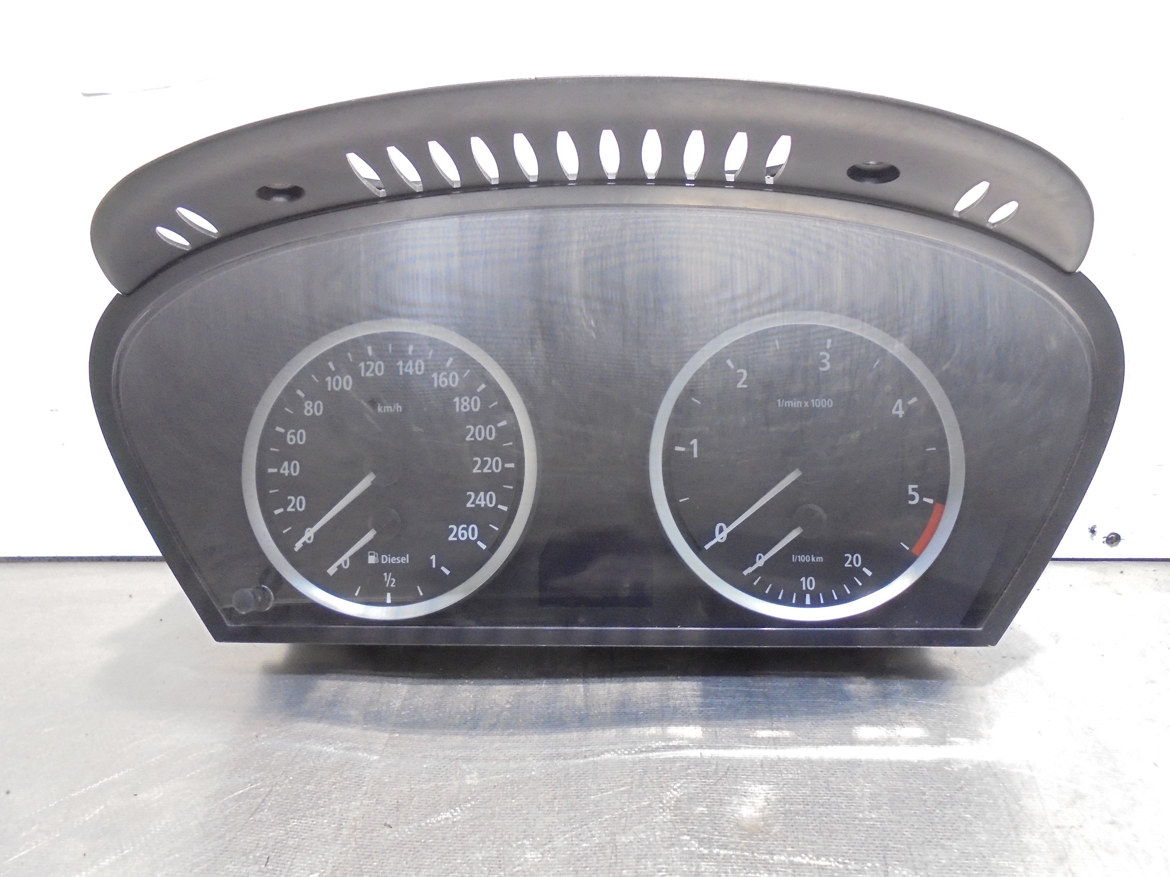 Recambio de cuadro instrumentos para bmw serie 5 berlina (e60) 535d referencia OEM IAM 62119135253 A2C53103634 VDO