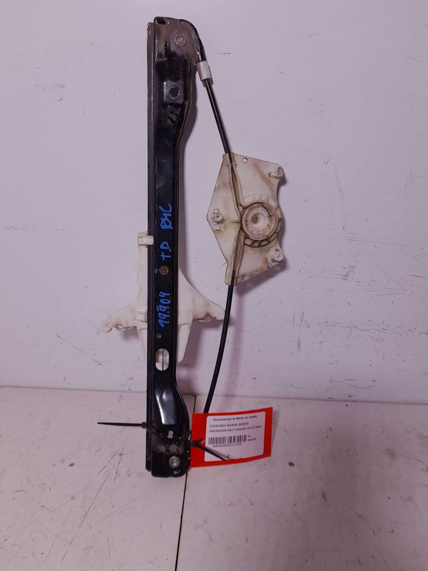 Recambio de elevalunas trasero derecho para volkswagen golf v berlina (1k1) gt sport referencia OEM IAM   