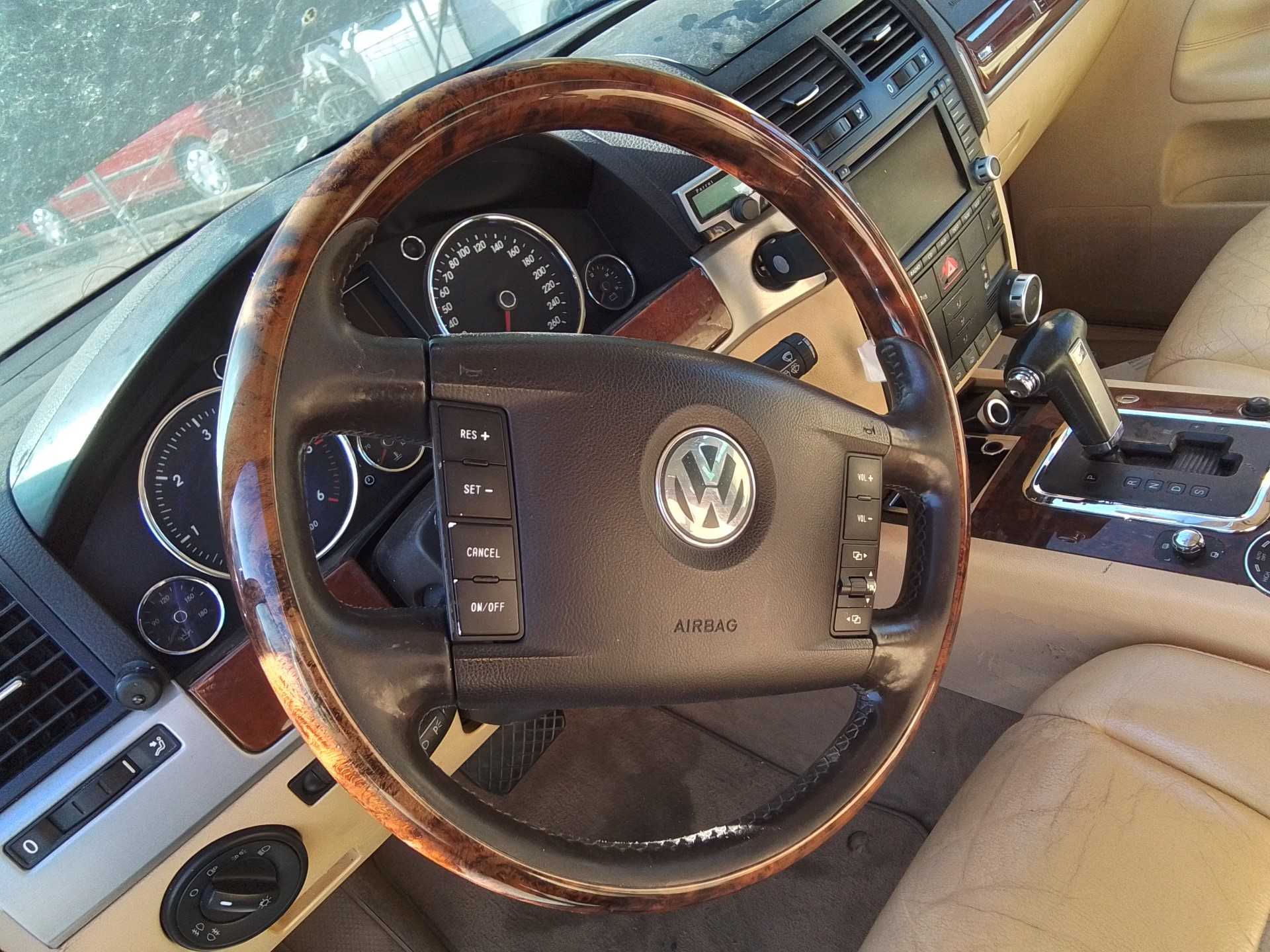 Recambio de volante para volkswagen touareg (7la) tdi v6 referencia OEM IAM   