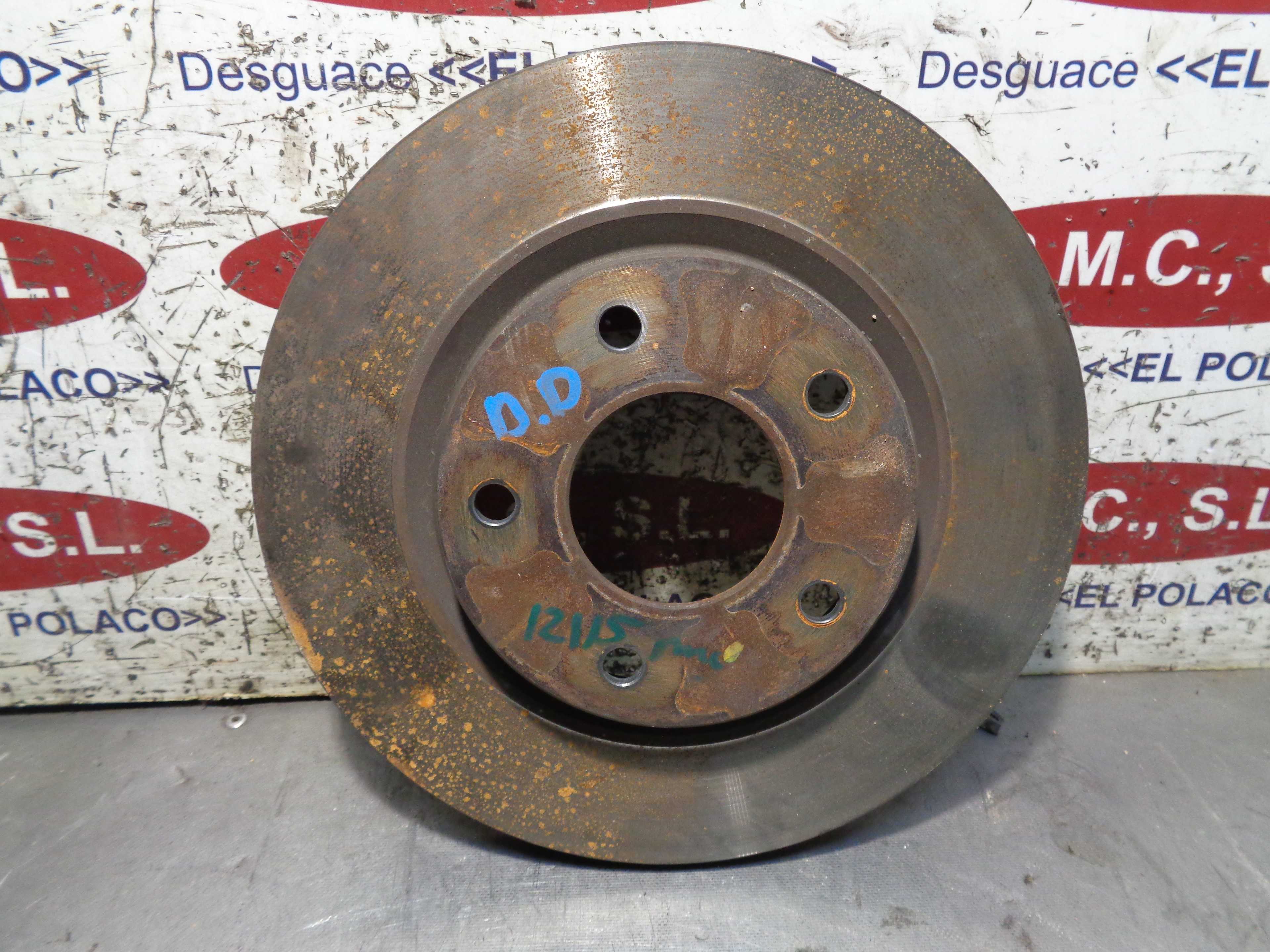 Recambio de disco freno delantero derecho para nissan juke (f15) acenta referencia OEM IAM 402061KA3B  