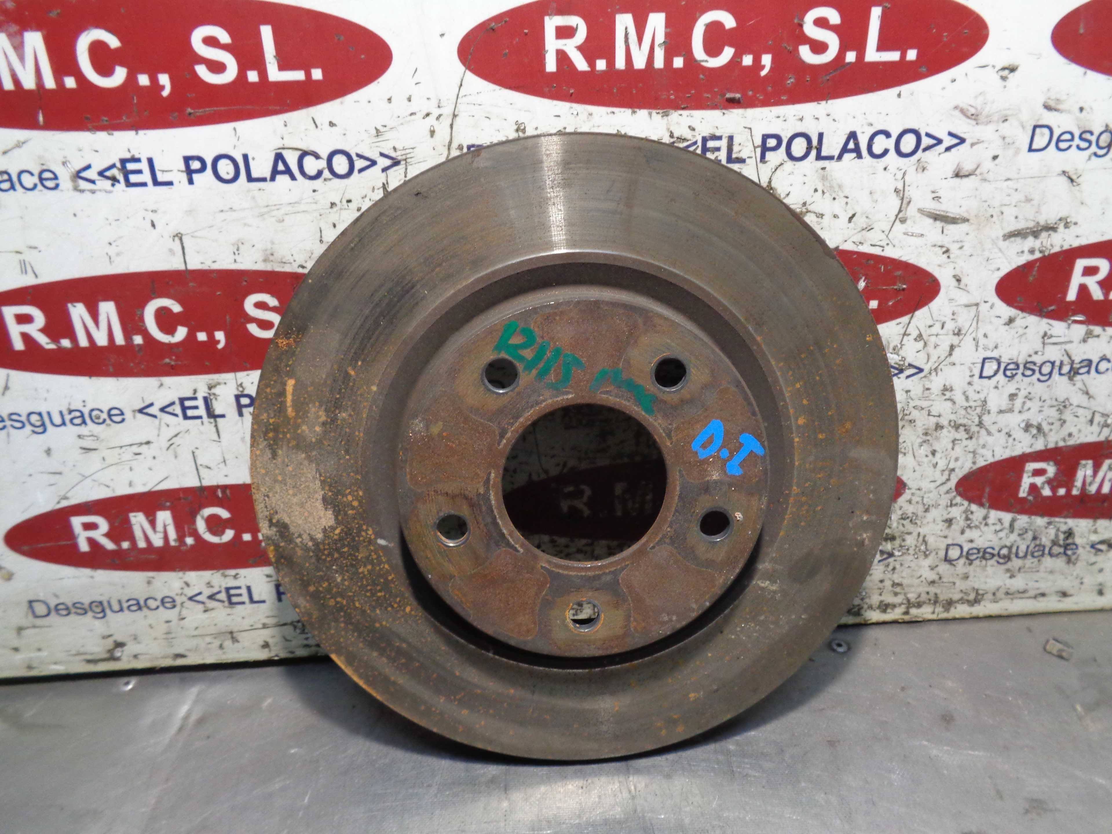 Recambio de disco freno delantero izquierdo para nissan juke (f15) acenta referencia OEM IAM   