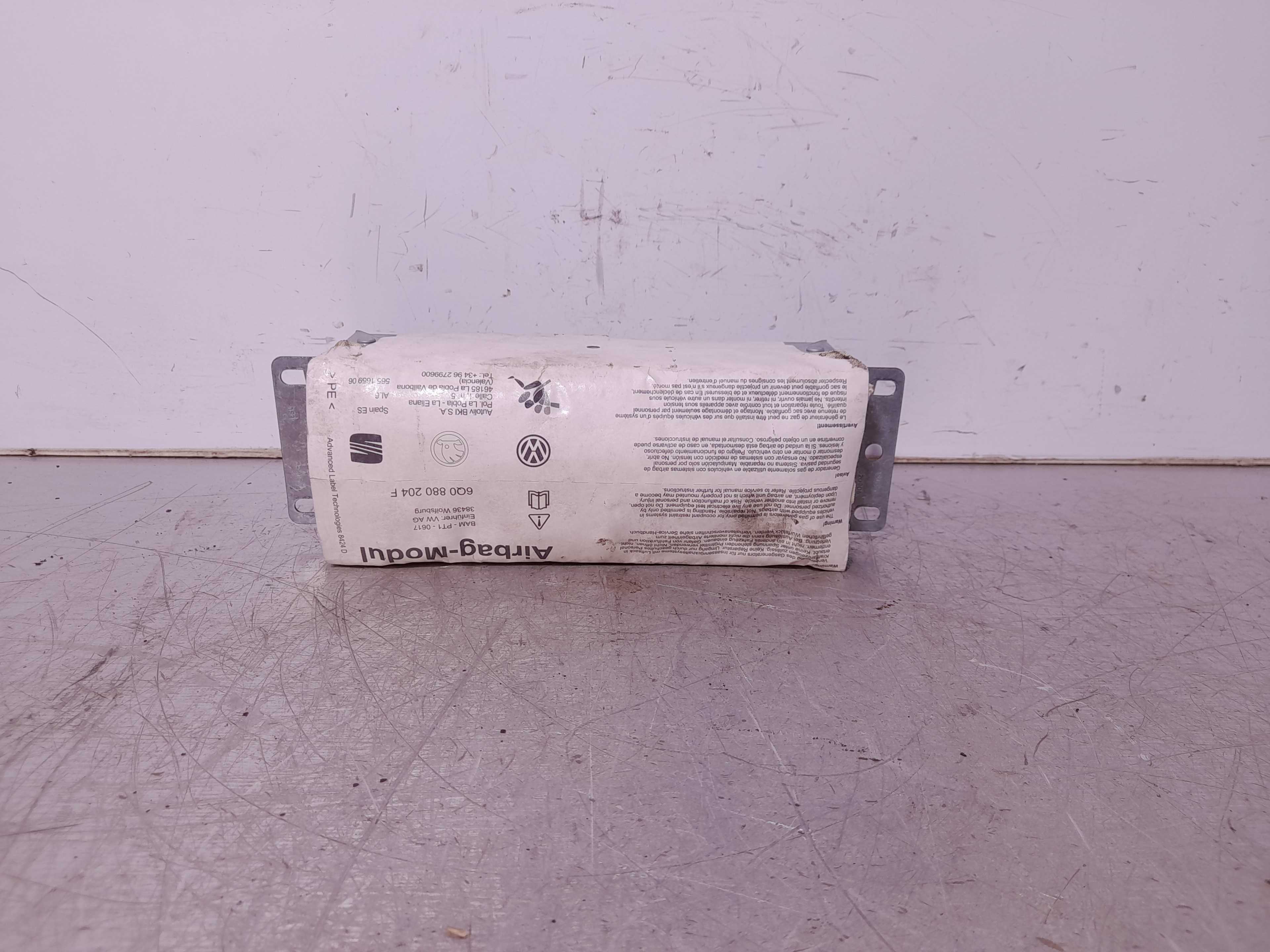 Recambio de airbag delantero derecho para seat ibiza (6l1) cool referencia OEM IAM   