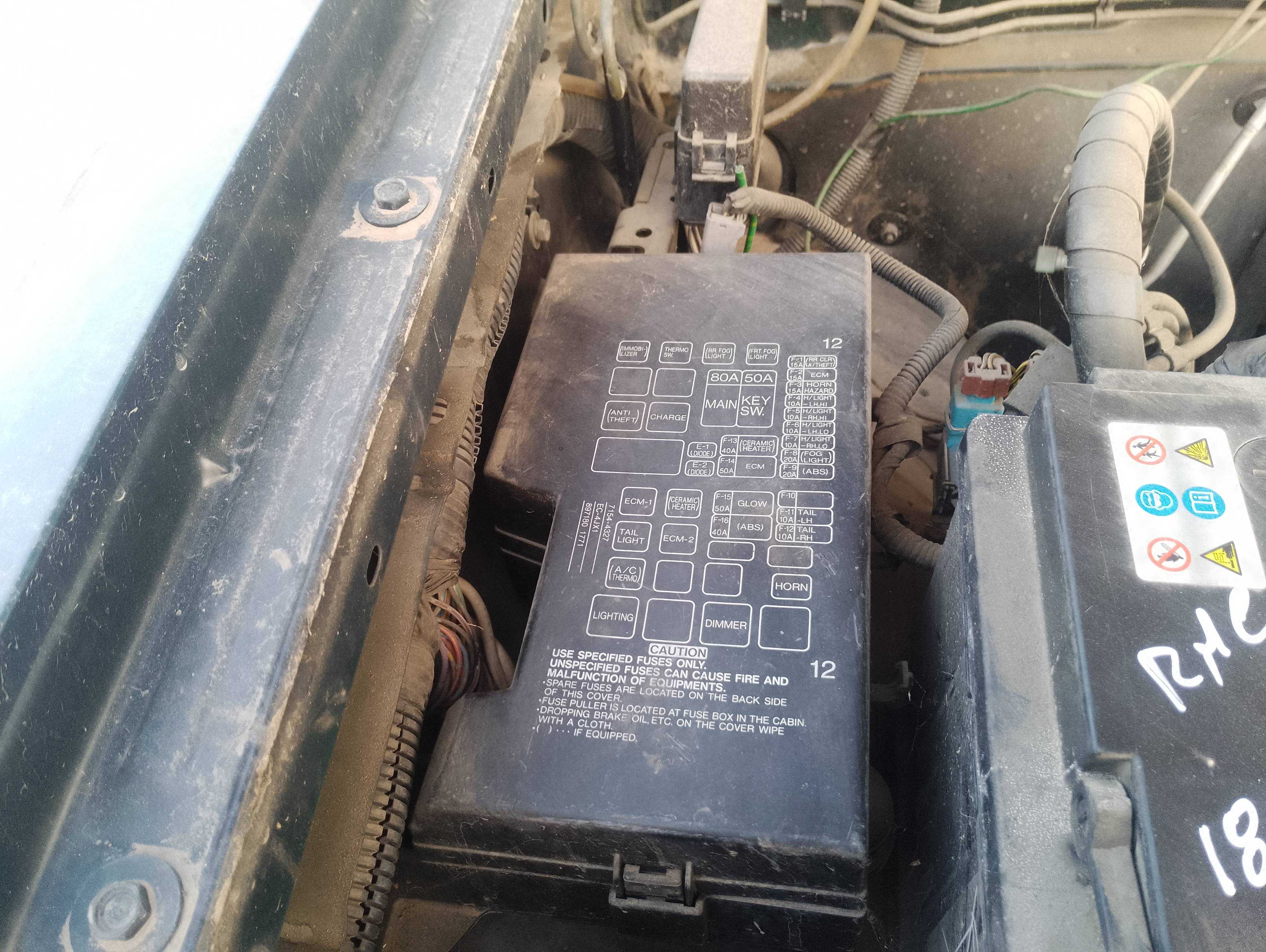 Recambio de caja reles / fusibles para opel monterey básico referencia OEM IAM   