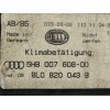 Recambio de mando climatizador para audi a3 (8l) 1.8 ambiente referencia OEM IAM 8L0820043B 5HB00760800 