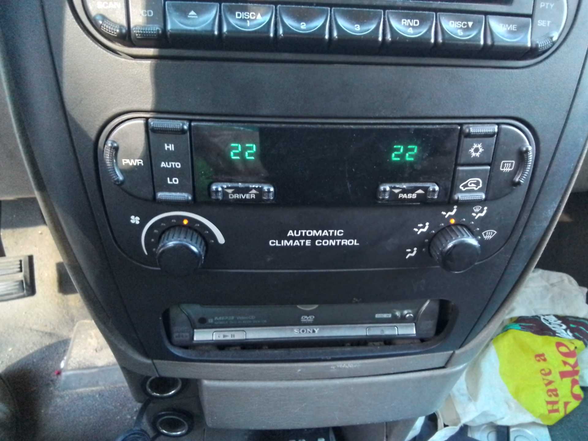Recambio de mando climatizador para chrysler voyager (rg) 2.8 crd cat referencia OEM IAM   