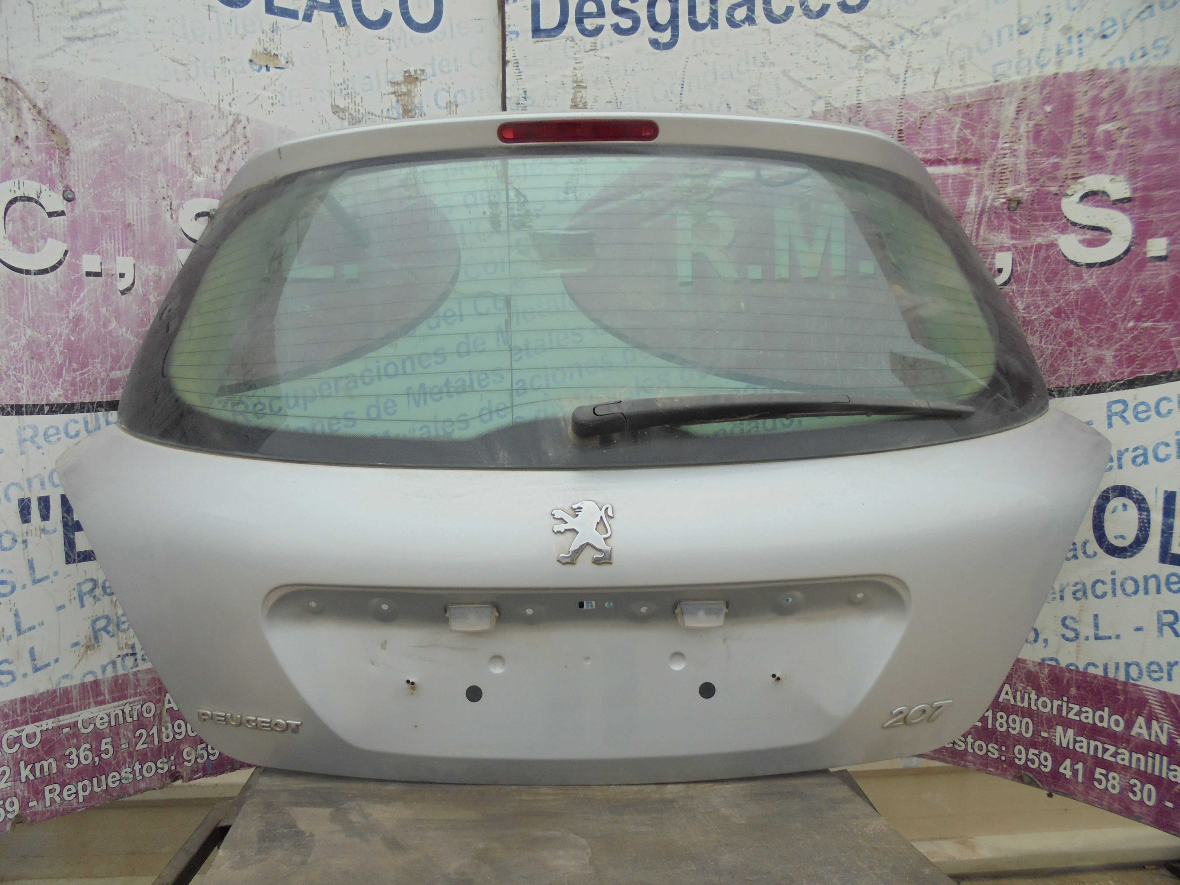Recambio de porton trasero para peugeot 207 x-line referencia OEM IAM   