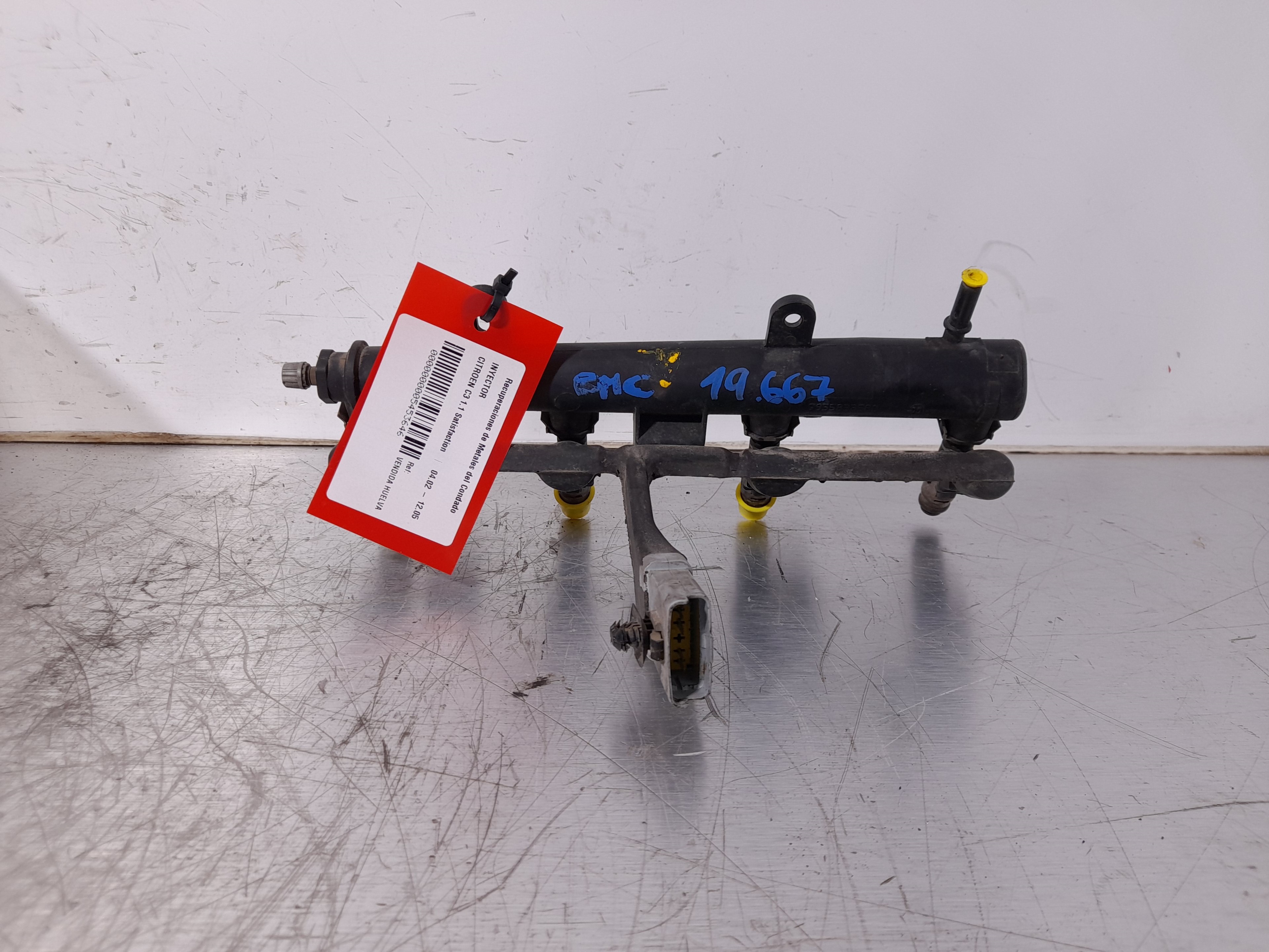 Recambio de inyector para citroën c3 1.1 satisfaction referencia OEM IAM   
