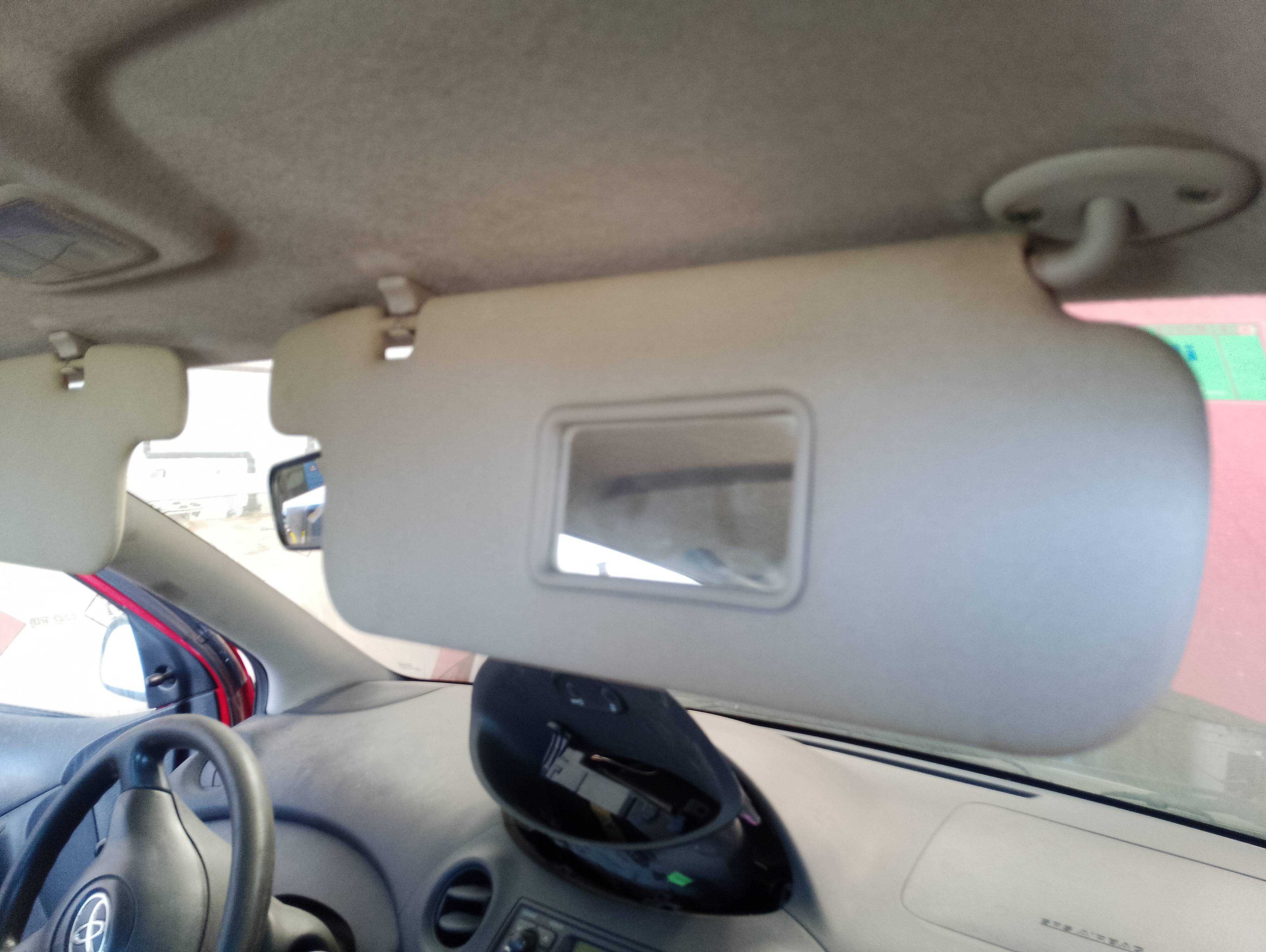 Recambio de parasol derecho para toyota yaris (ksp9/scp9/nlp9) básico referencia OEM IAM   