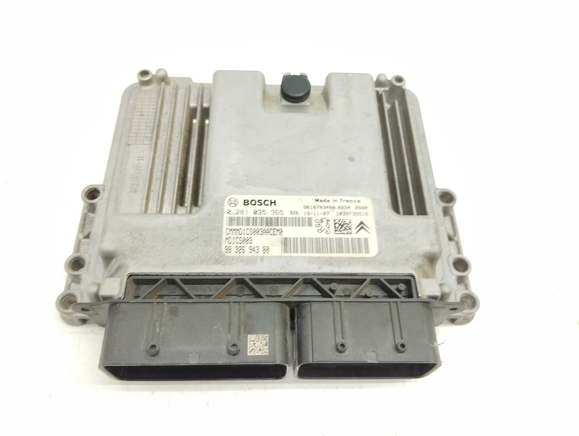 Recambio de centralita motor uce para peugeot 308 sw access referencia OEM IAM 9832694380 0281035365 BOSCH