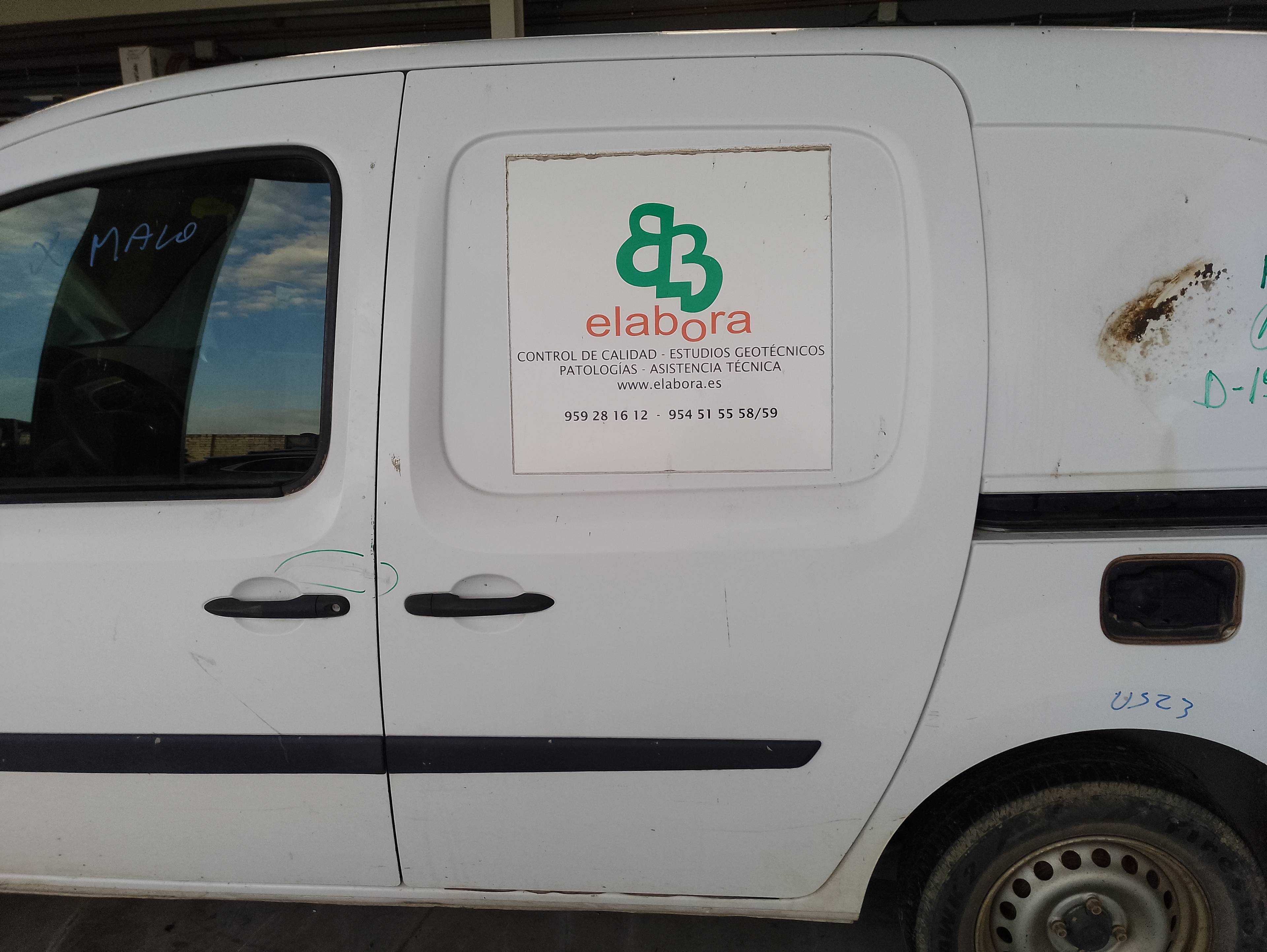 Recambio de puerta lateral corredera izquierda para renault kangoo profesional referencia OEM IAM   