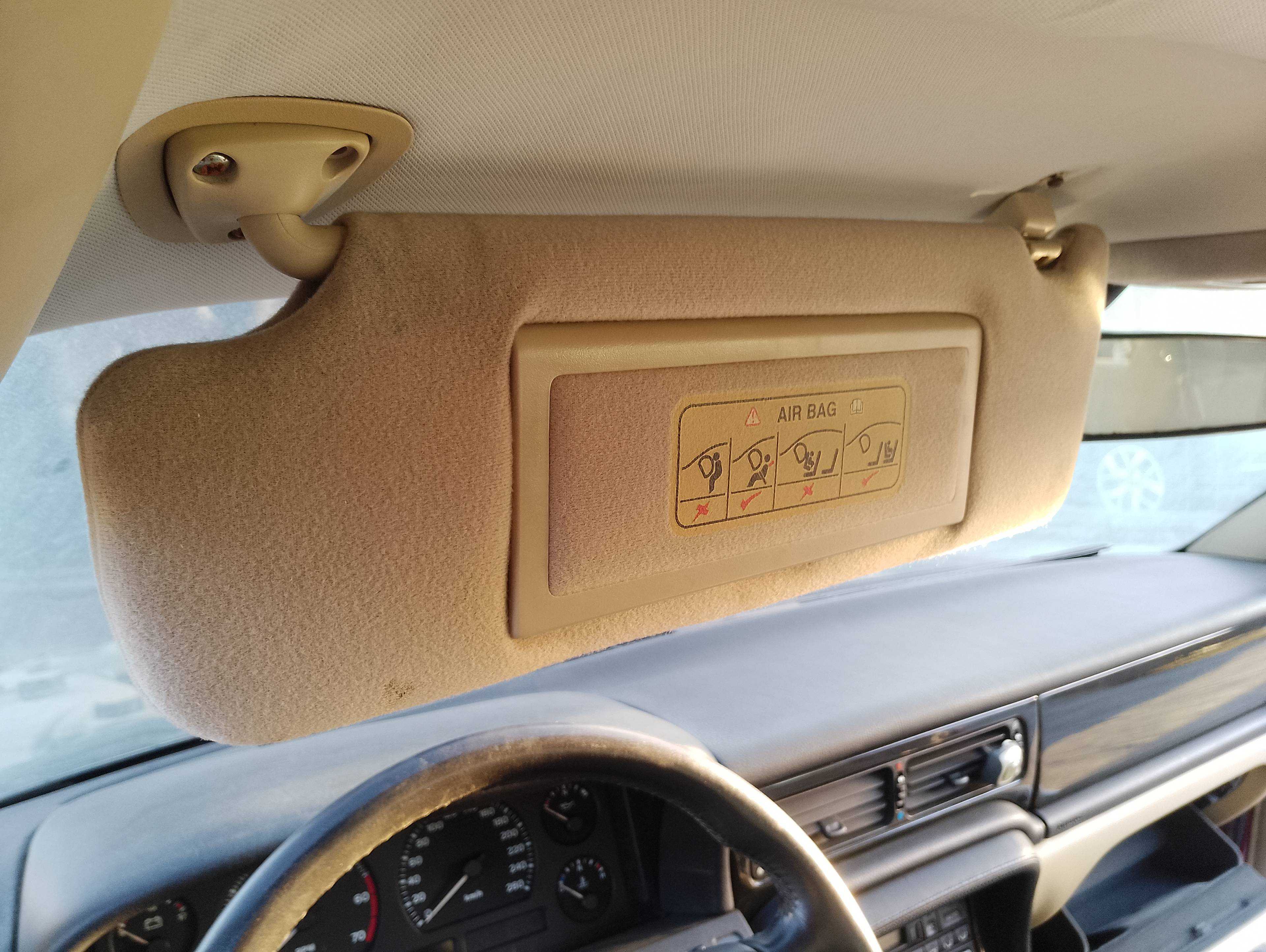 Recambio de parasol izquierdo para jaguar xj6/12 3.2 xj sport referencia OEM IAM   