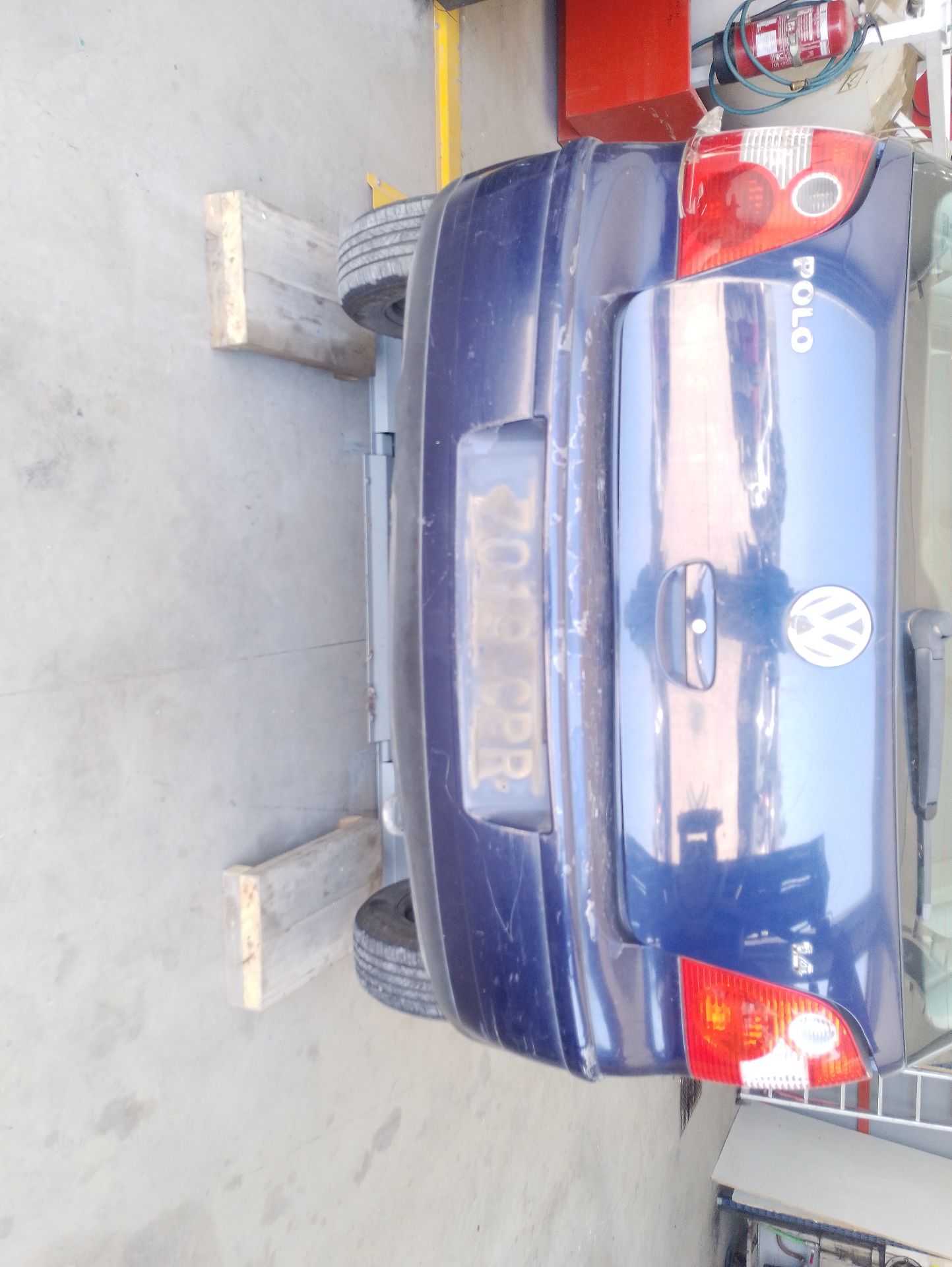 Recambio de paragolpes trasero para volkswagen polo iv (9n_, 9a_) 1.4 16v referencia OEM IAM 6Q6807417GRU  