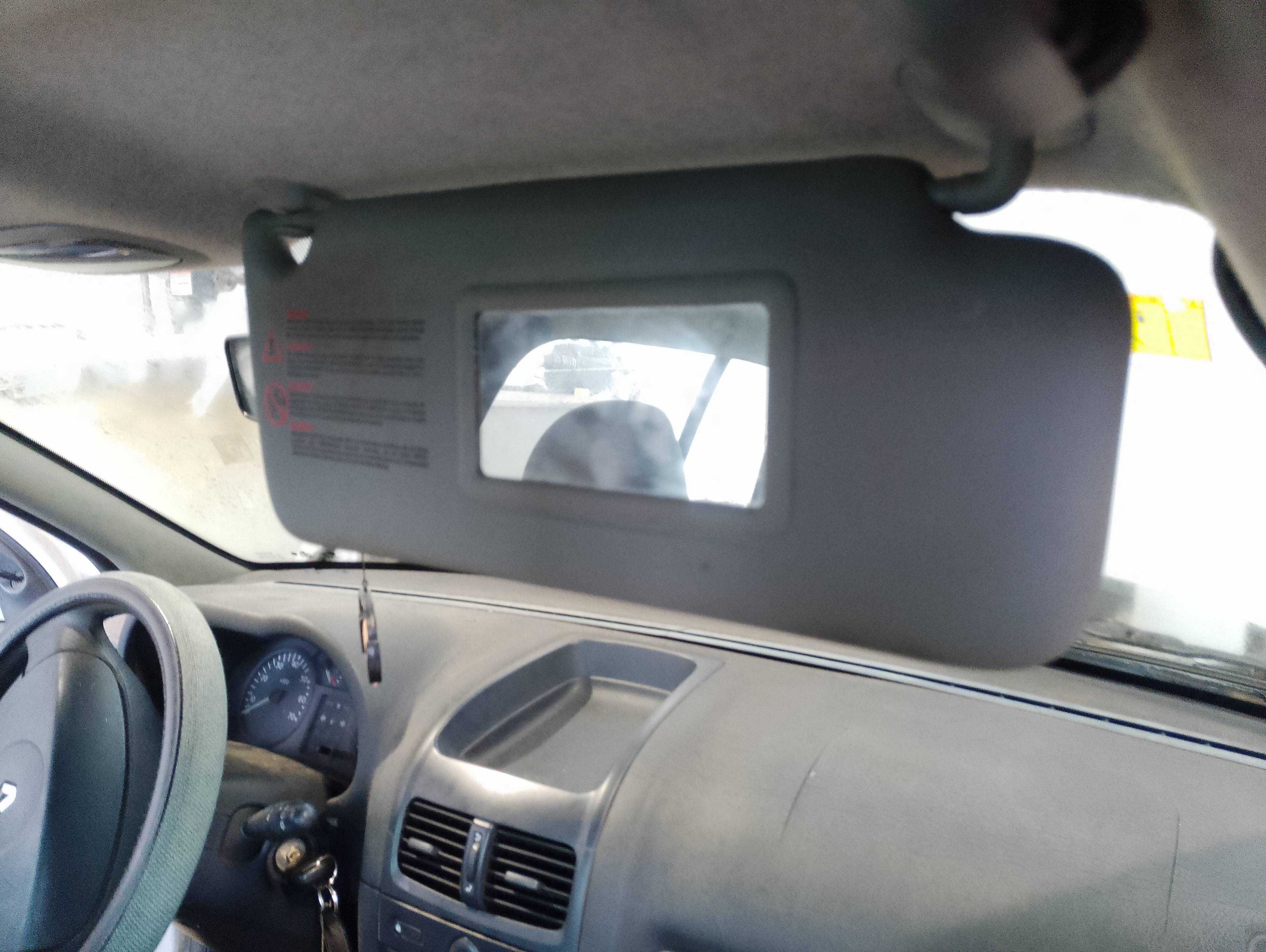 Recambio de parasol derecho para renault clio ii fase ii (b/cb0) authentique referencia OEM IAM   
