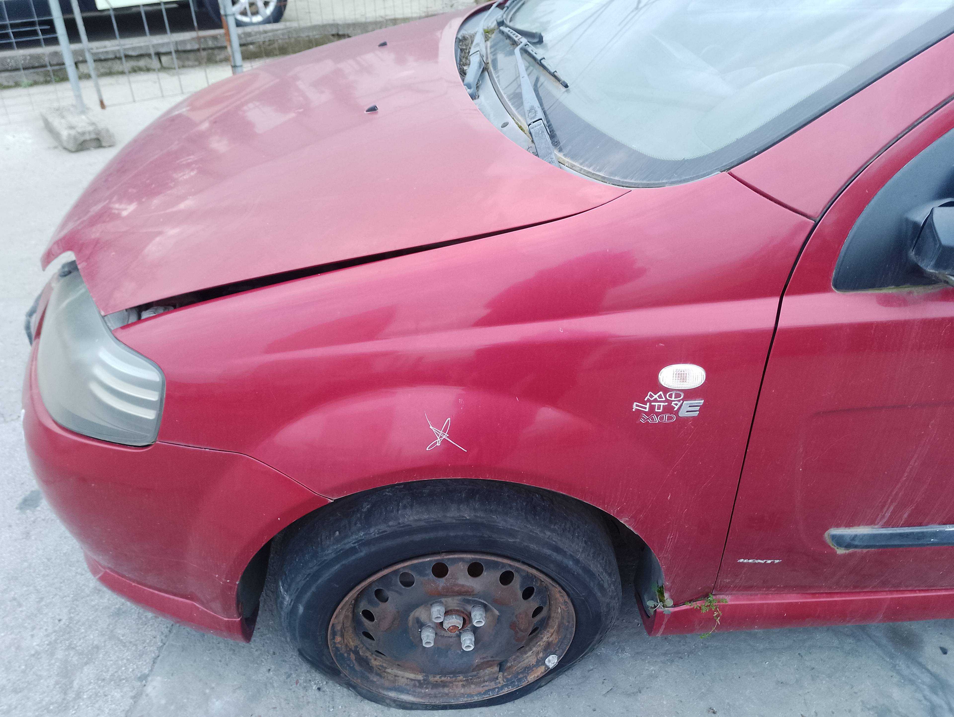Recambio de aleta delantera izquierda para chevrolet kalos 1.2 s (d/a) referencia OEM IAM   