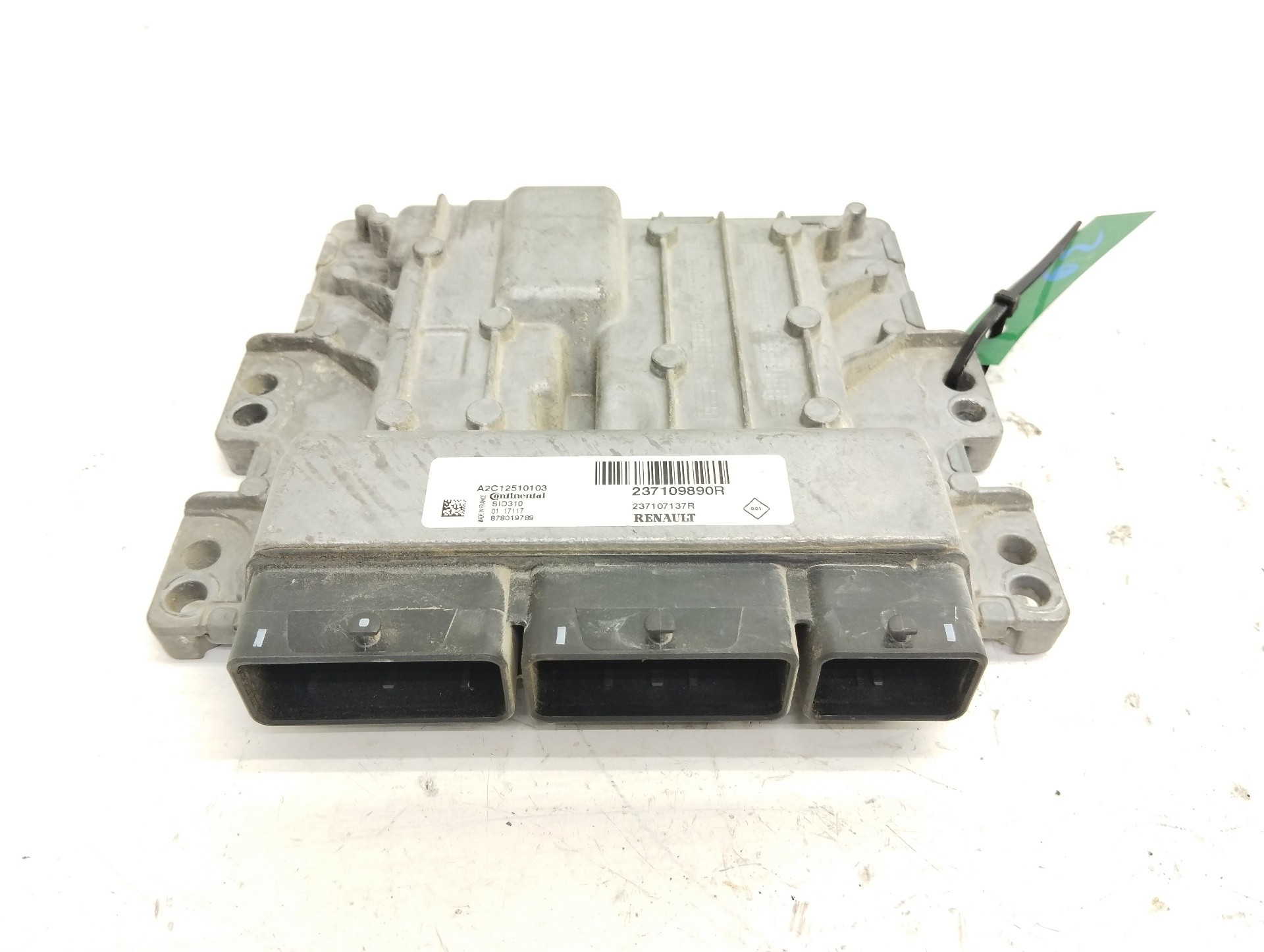 Recambio de centralita motor uce para renault captur 1.5 dci diesel fap referencia OEM IAM 237109890R A2C12510103 