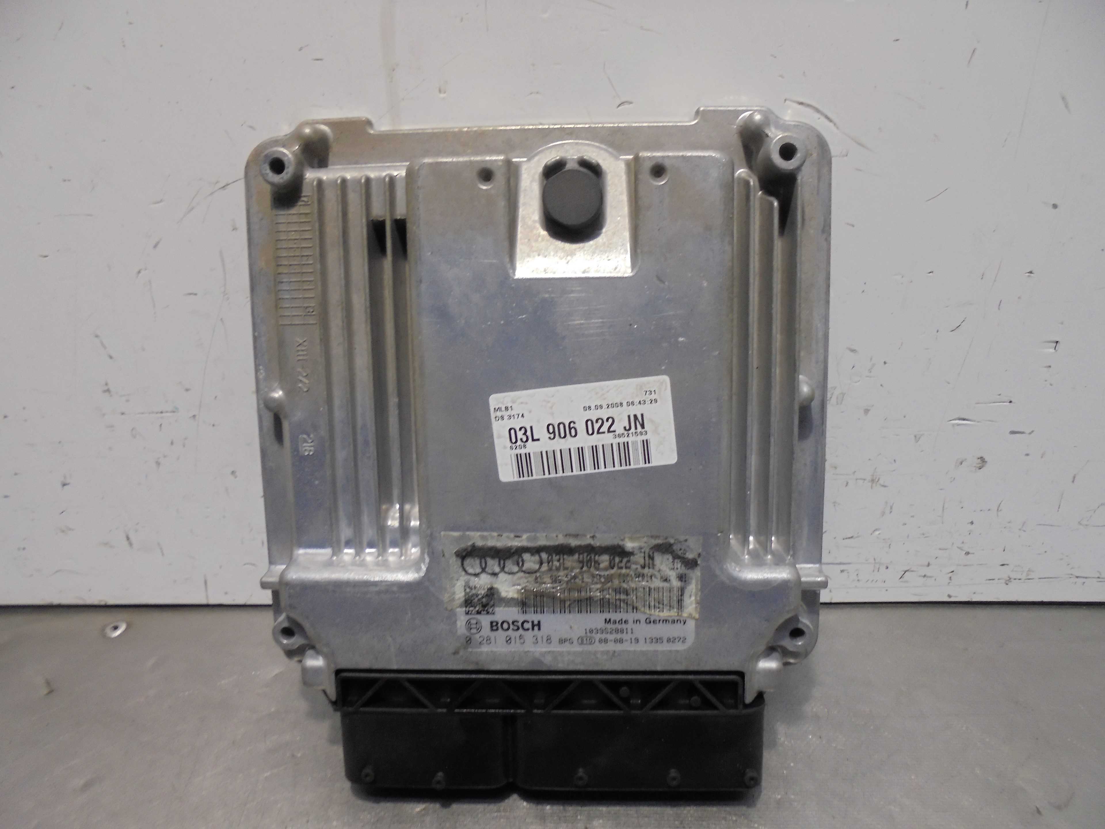 Recambio de centralita motor uce para audi a4 avant (8k5) (2008) básico referencia OEM IAM  03L906022JN BOSCH