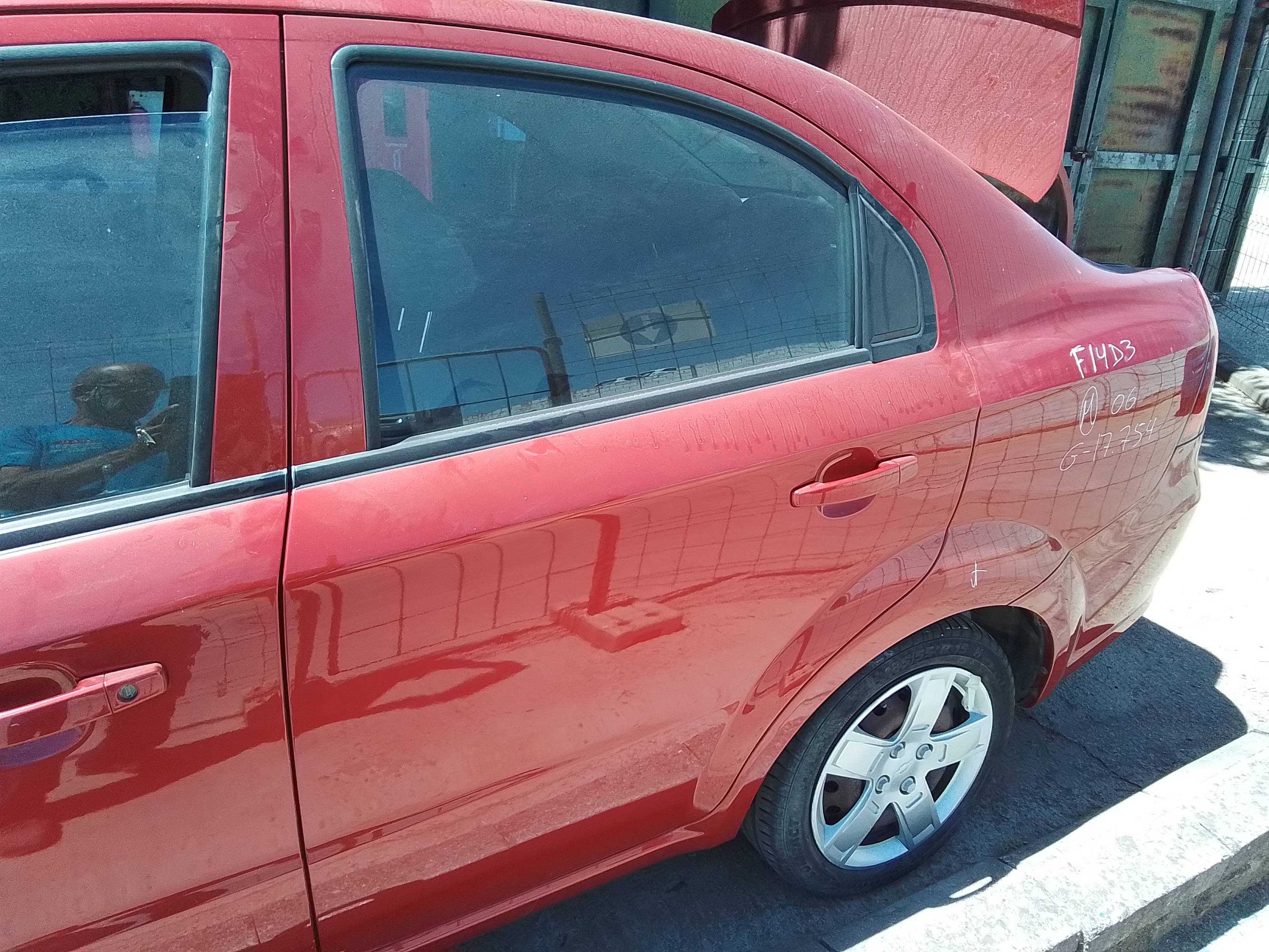 Recambio de puerta trasera izquierda para chevrolet aveo ls referencia OEM IAM   