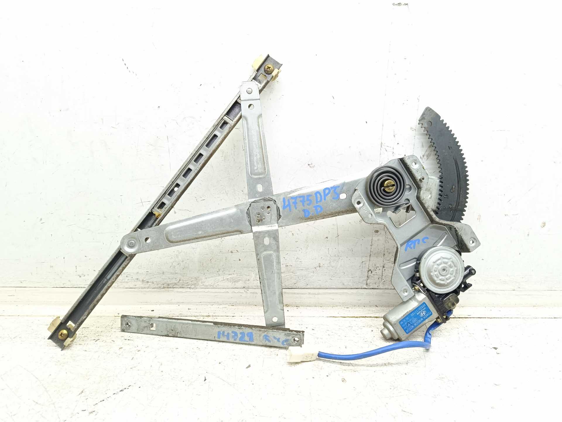 Recambio de elevalunas delantero derecho para hyundai matrix (fc) 1.8 gls referencia OEM IAM 9882017100  